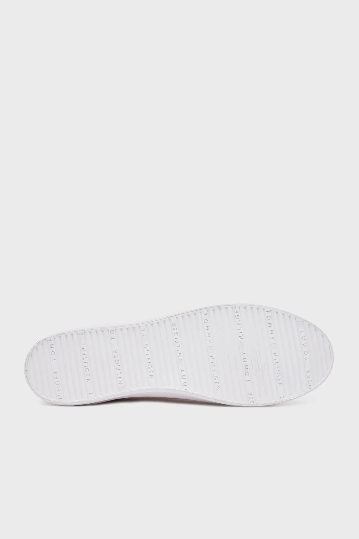Tommy Hilfiger Logolu % 100 Pamuk Sneaker Bayan Ayakkabı FW0FW08647 TQN AÇIK PEMBE - 12