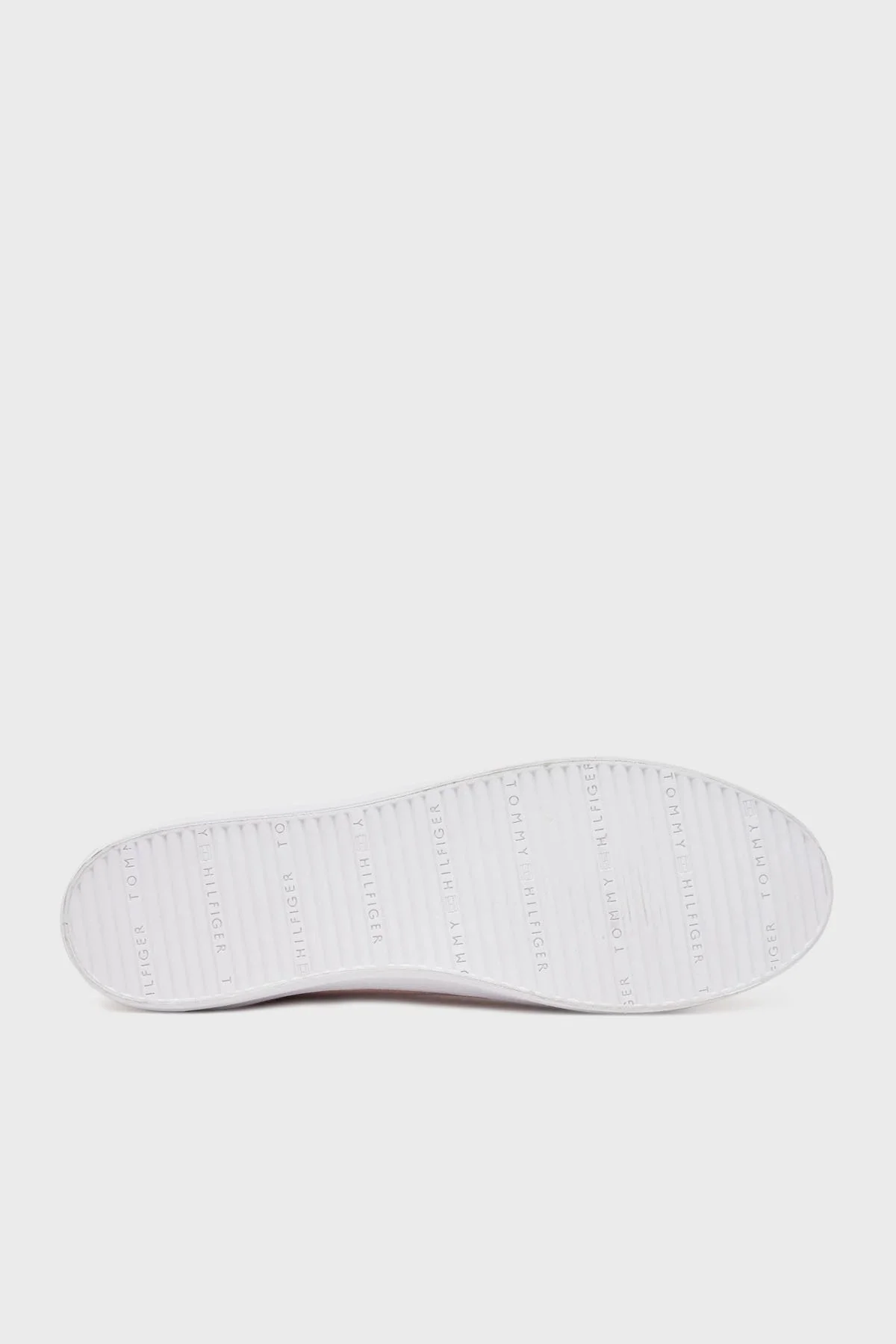 Tommy Hilfiger Logolu % 100 Pamuk Sneaker Kadın Ayakkabı FW0FW08647 TQN AÇIK PEMBE - 6