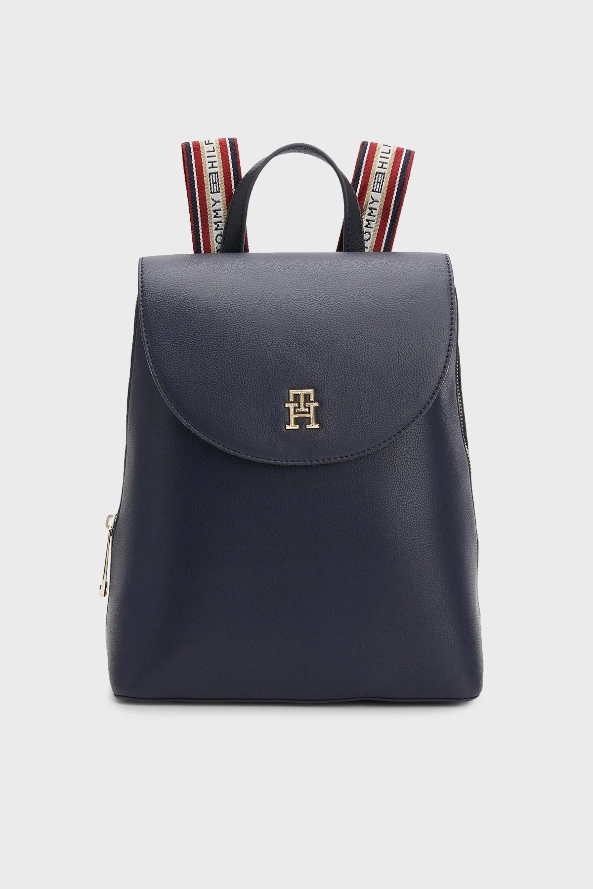 Tommy Hilfiger Logolu Ayarlanabilir Askılı Bayan Çanta AW0AW14217 DW6 SİYAH - 1