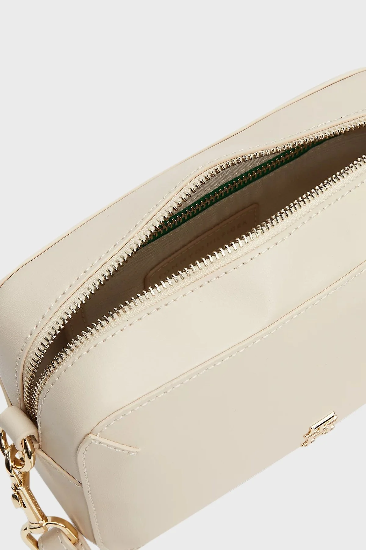 Tommy Hilfiger Logolu Ayarlanabilir Askılı Bayan Çanta AW0AW16689 ACI BEJ - 4