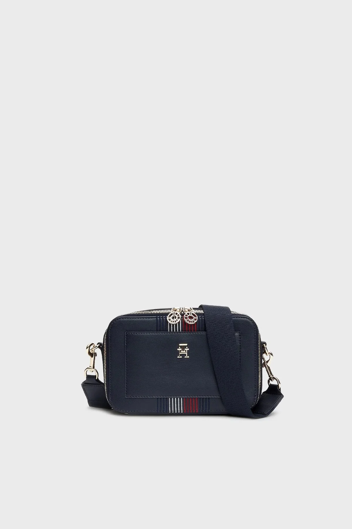 Tommy Hilfiger Logolu Ayarlanabilir Askılı Bayan Çanta AW0AW16712 DW6 LACİVERT - 1