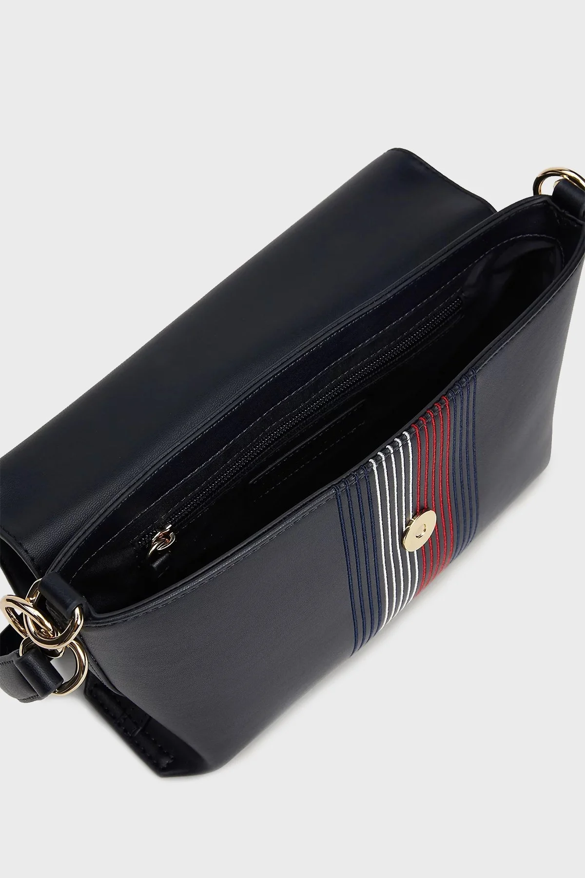 Tommy Hilfiger Logolu Ayarlanabilir Askılı Bayan Çanta AW0AW16795 DW6 LACİVERT - 4