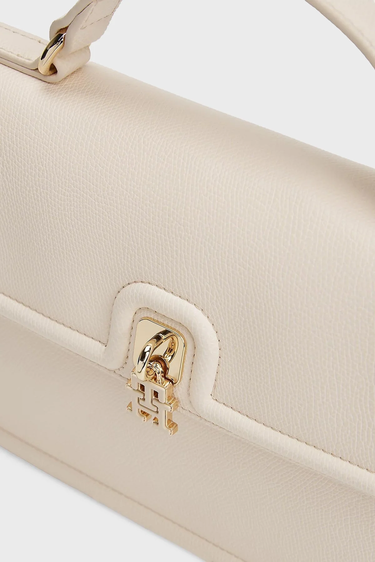 Tommy Hilfiger Logolu Ayarlanabilir Askılı Bayan Çanta AW0AW17176 AA8 BEJ - 5