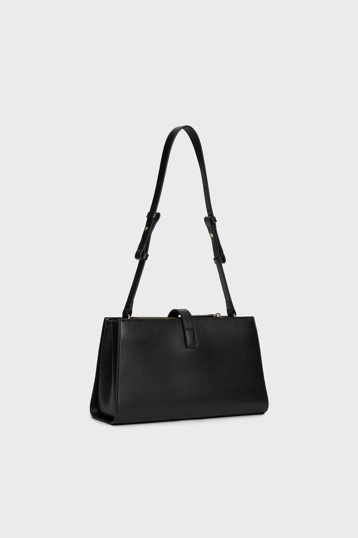 Tommy Hilfiger Logolu Ayarlanabilir Askılı Bayan Çanta AW0AW17718 BDS SİYAH - 3