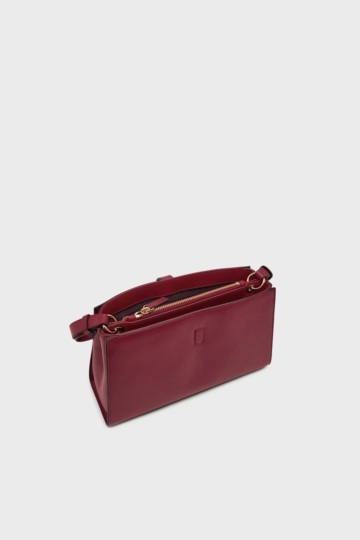 Tommy Hilfiger Logolu Ayarlanabilir Askılı Bayan Çanta AW0AW17718 VLP BORDO - 6