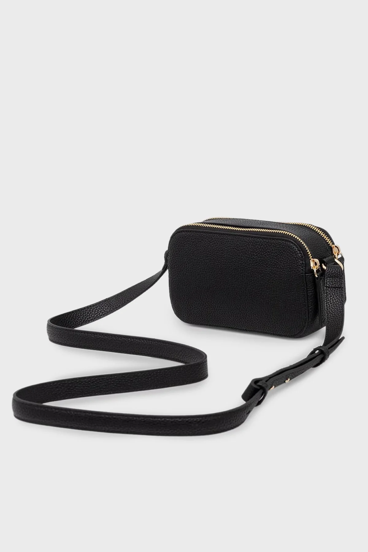 Tommy Hilfiger Logolu Ayarlanabilir Askılı Bayan Çanta AW0AW18153 BDS SİYAH - 7