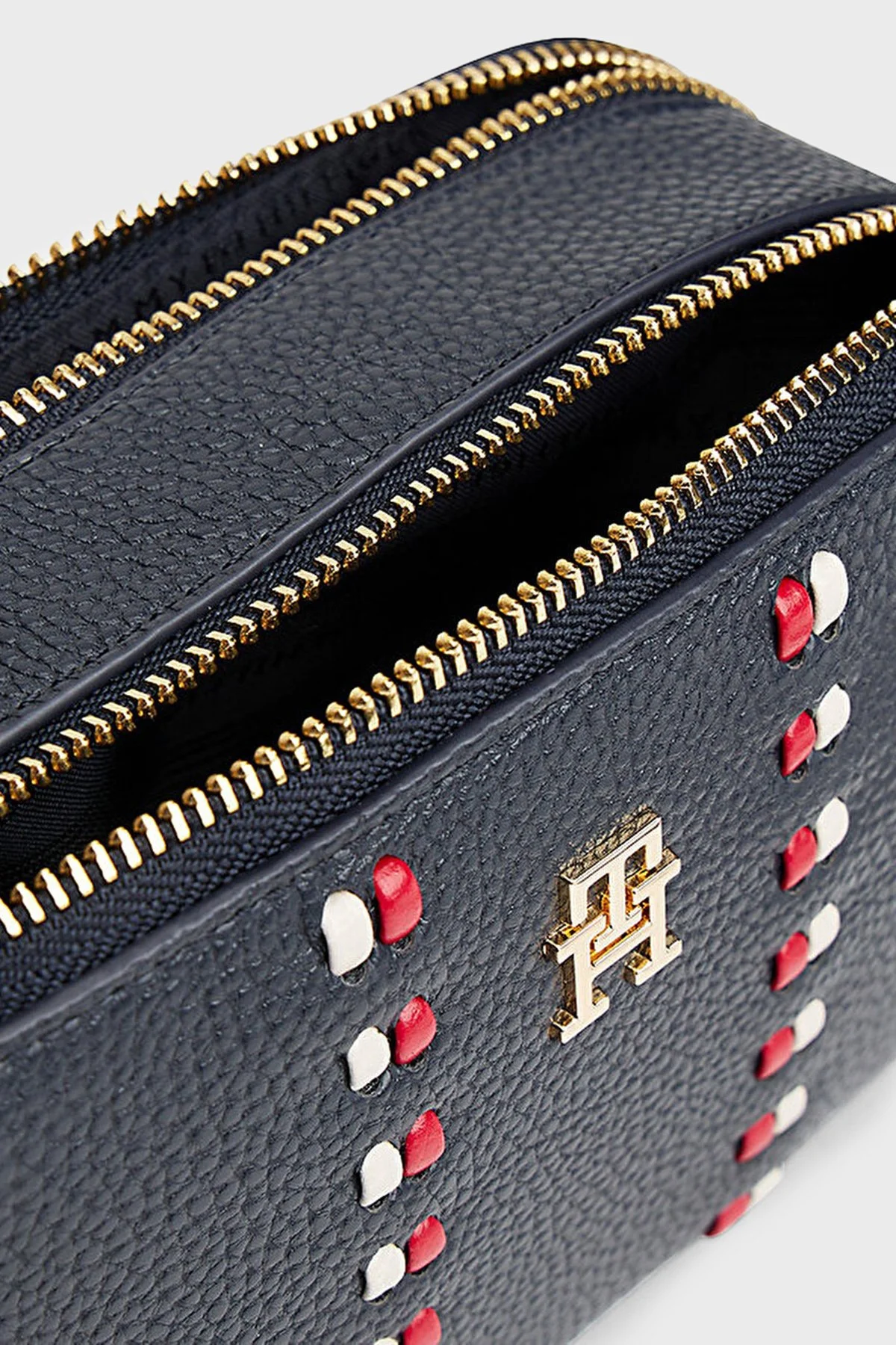 Tommy Hilfiger Logolu Ayarlanabilir Askılı Bayan Çanta AW0AW18153 DW6 LACİVERT - 8