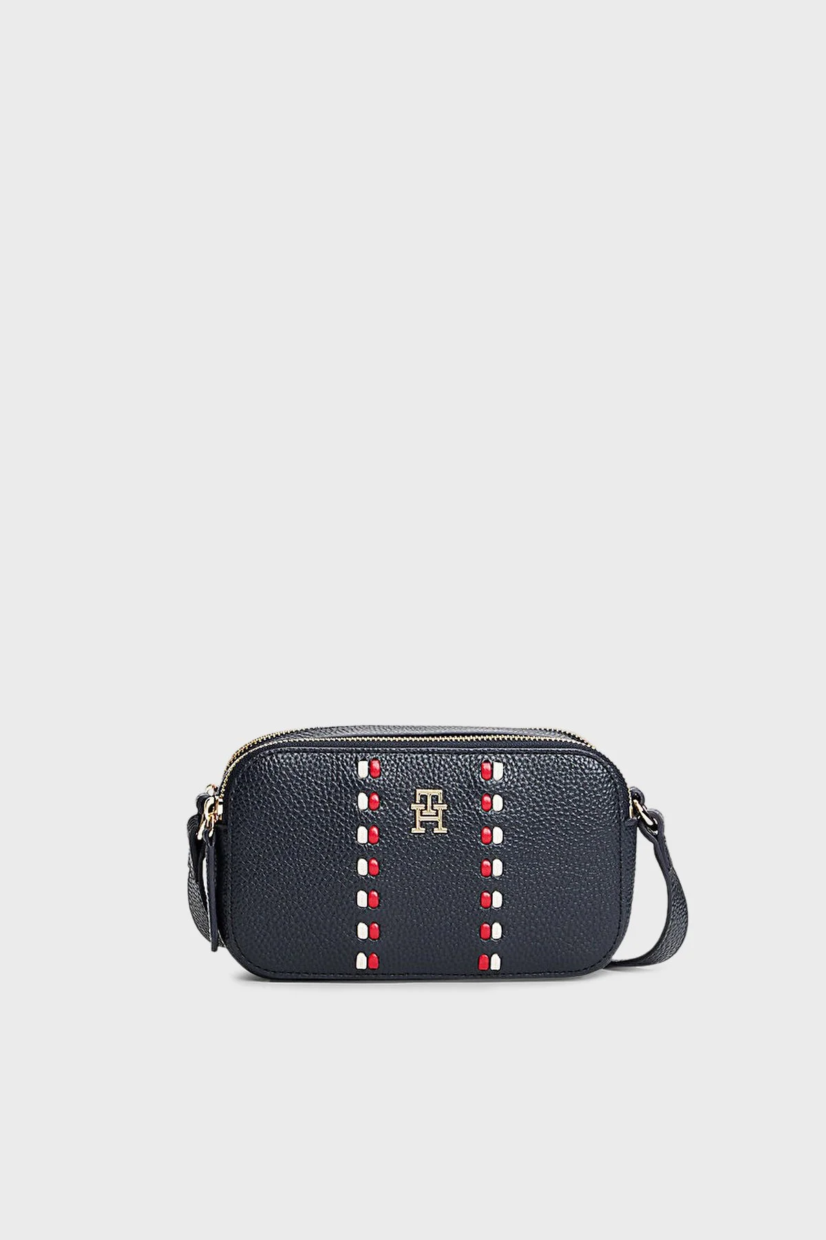 Tommy Hilfiger Logolu Ayarlanabilir Askılı Kadın Çanta AW0AW18153 DW6 LACİVERT - 1