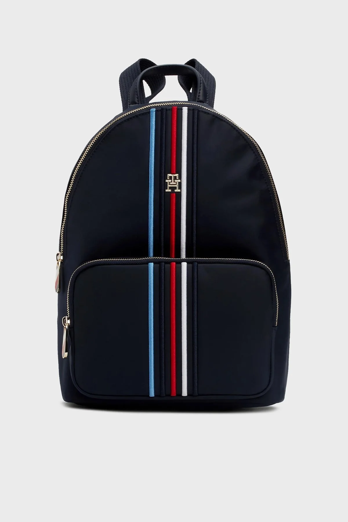 Tommy Hilfiger Logolu Ayarlanabilir Askılı Bayan Sırt Çantası AW0AW16116 DW6 LACİVERT - 1