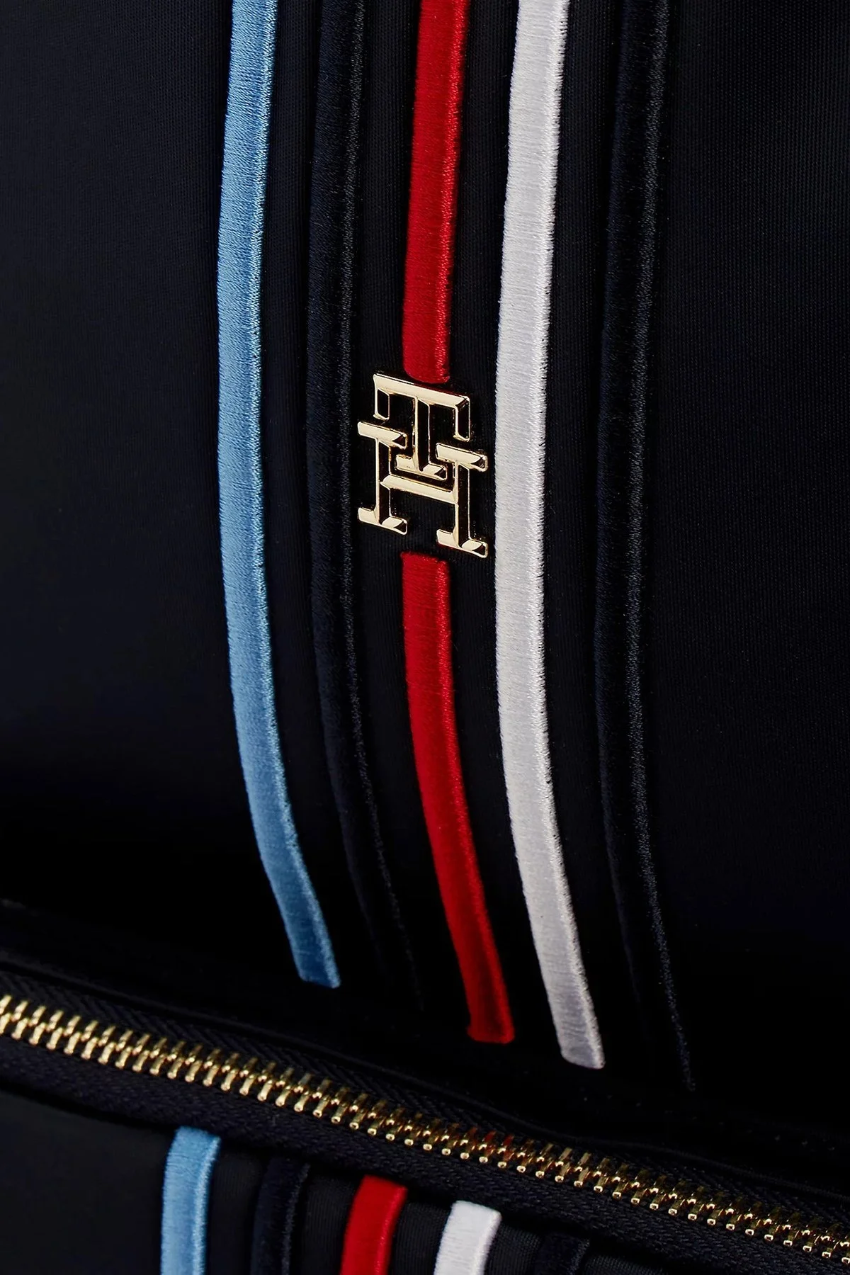 Tommy Hilfiger Logolu Ayarlanabilir Askılı Bayan Sırt Çantası AW0AW16116 DW6 LACİVERT - 4