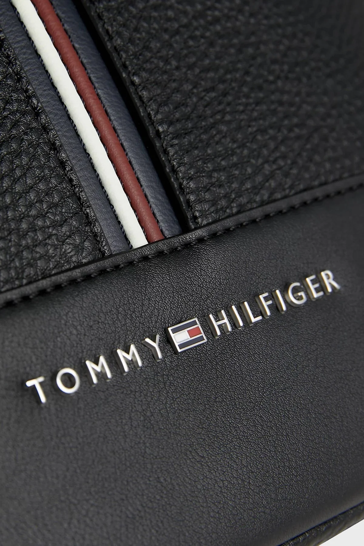 Tommy Hilfiger Logolu Ayarlanabilir Askılı Erkek Çanta AM0AM11833 BDS SİYAH - 3