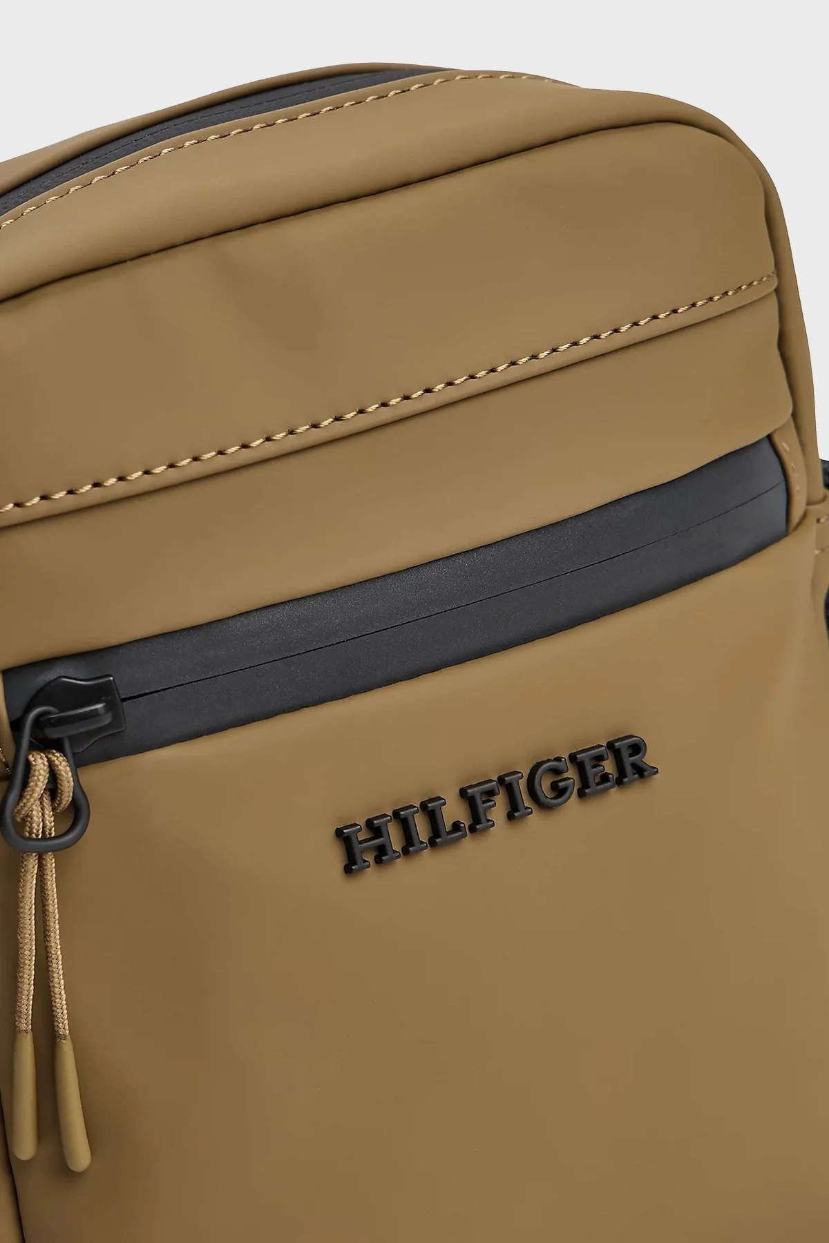 Tommy Hilfiger Logolu Ayarlanabilir Askılı Erkek Çanta AM0AM13498 GX2 KAHVE - 4