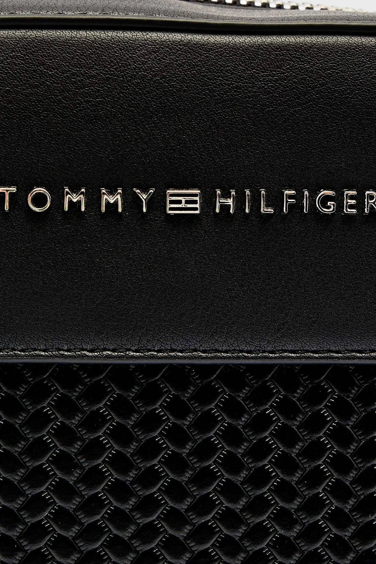 Tommy Hilfiger Logolu Ayarlanabilir Askılı Erkek Çanta AM0AM13661 BDS SİYAH - 7