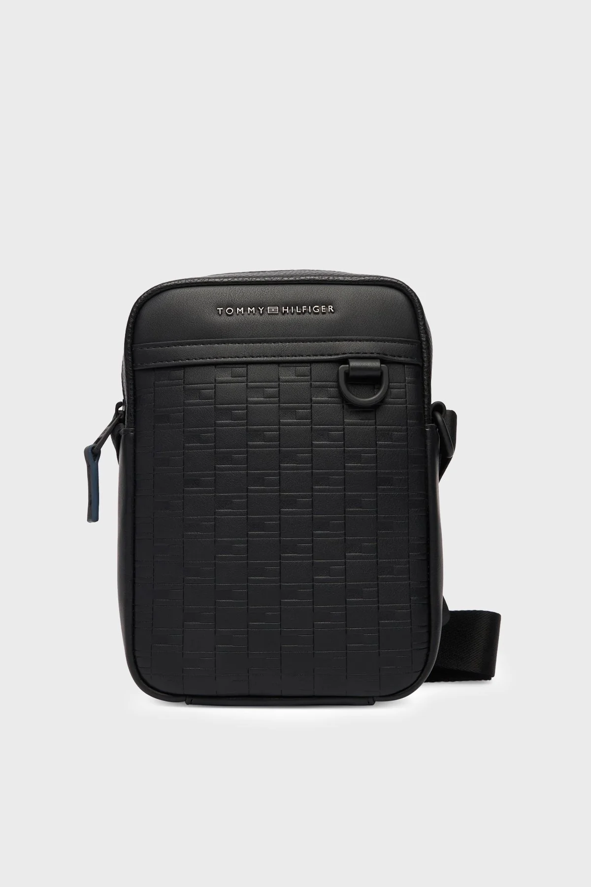 Tommy Hilfiger Logolu Ayarlanabilir Askılı Erkek Çanta AM0AM14019 BDS SİYAH - 1