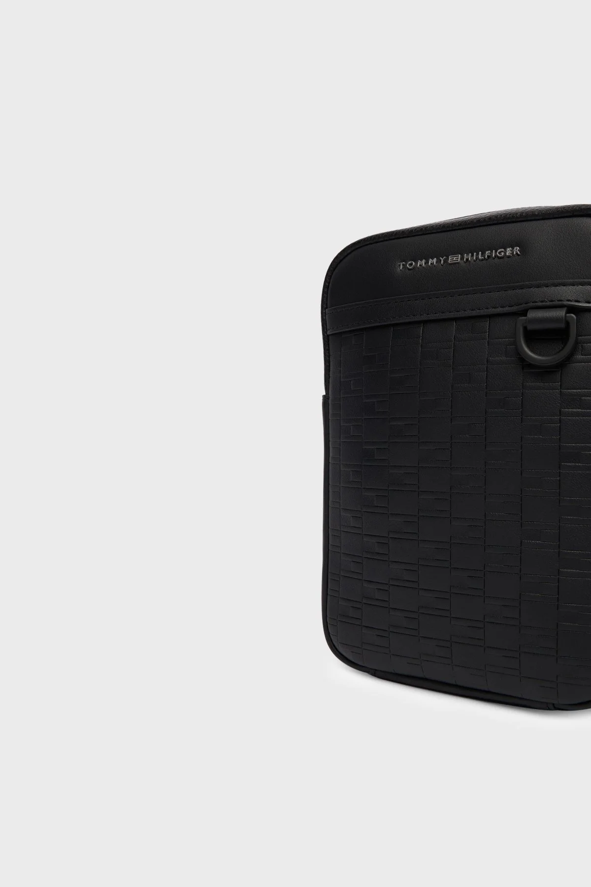Tommy Hilfiger Logolu Ayarlanabilir Askılı Erkek Çanta AM0AM14019 BDS SİYAH - 4