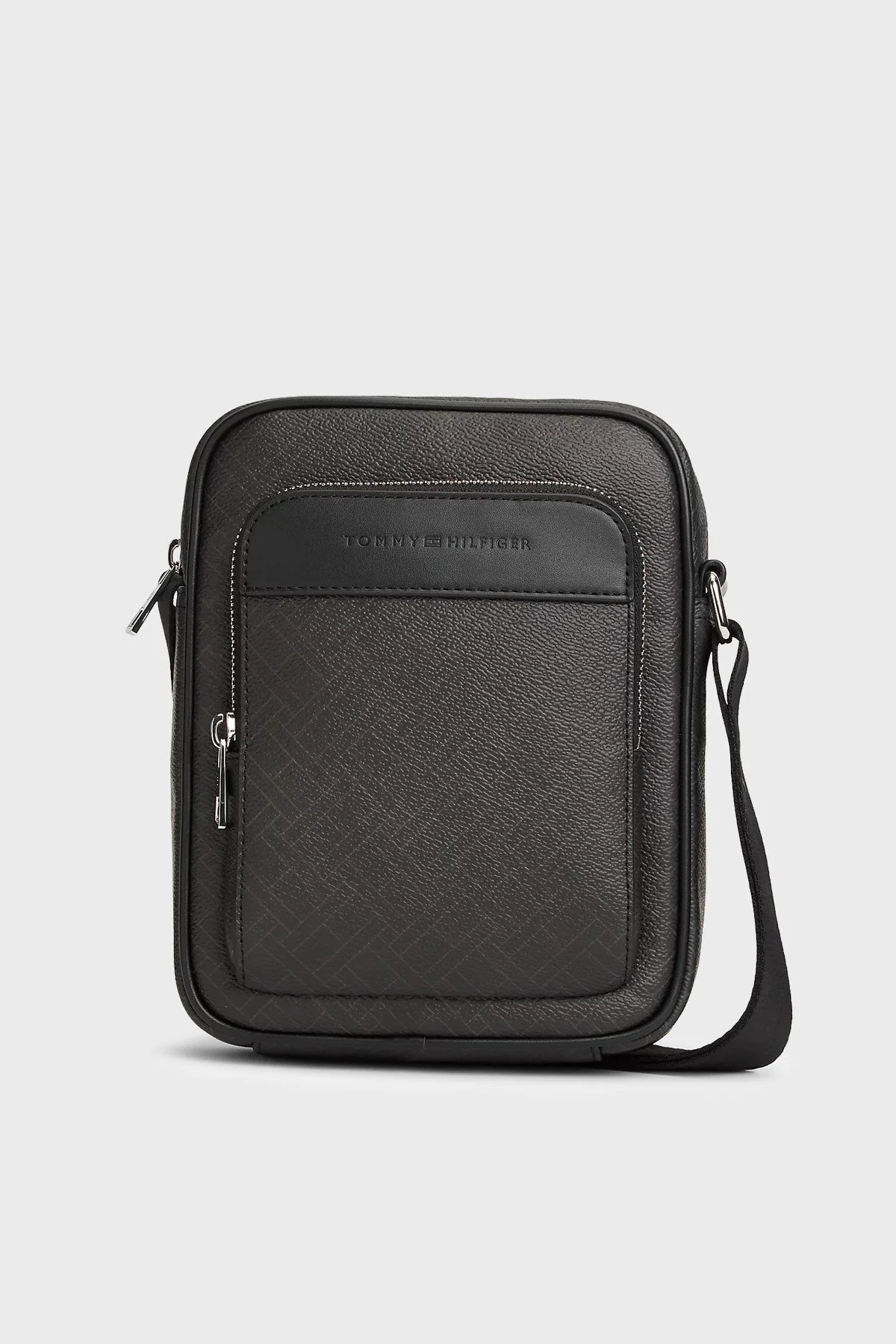Tommy Hilfiger Logolu Ayarlanabilir Askılı Erkek Çanta AM0AM14138 BDS SİYAH - 1