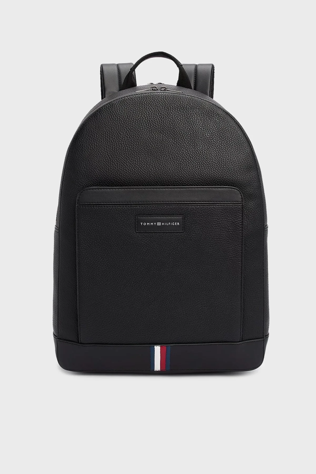 Tommy Hilfiger Logolu Ayarlanabilir Askılı Erkek Sırt Çantası AM0AM12713 BDS SİYAH - 6