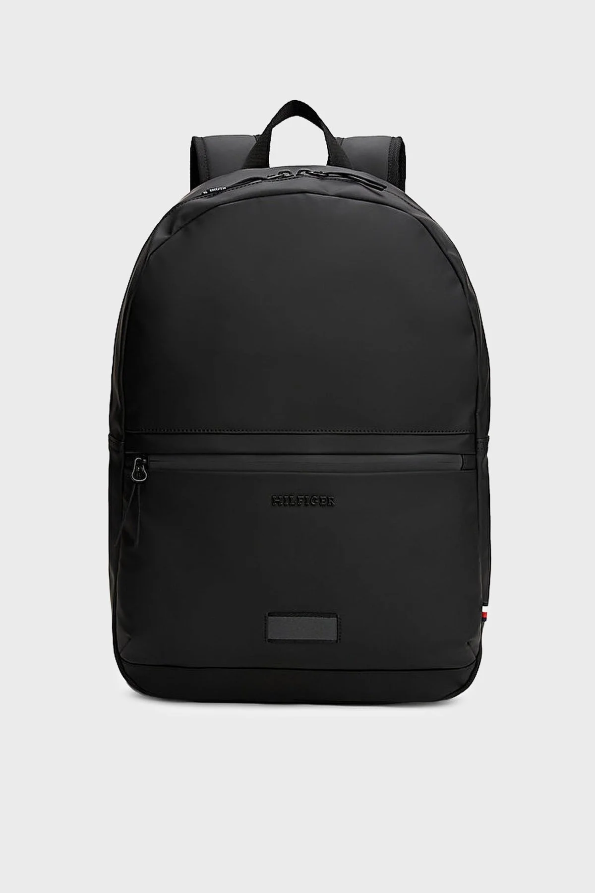 Tommy Hilfiger Logolu Ayarlanabilir Askılı Erkek Sırt Çantası AM0AM13579 BDS SİYAH - 1