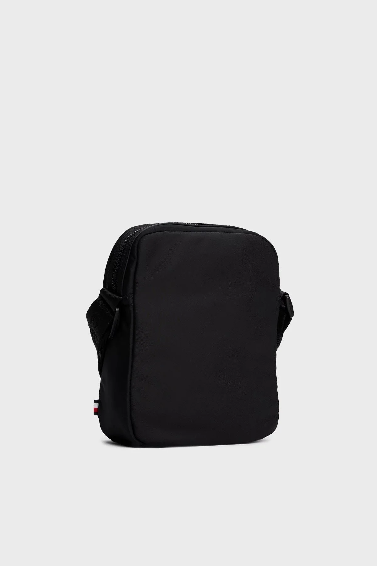 Tommy Hilfiger Logolu Ayarlanabilir Askılı Fermuarlı Erkek Çanta AM0AM13185 BDS SİYAH - 8