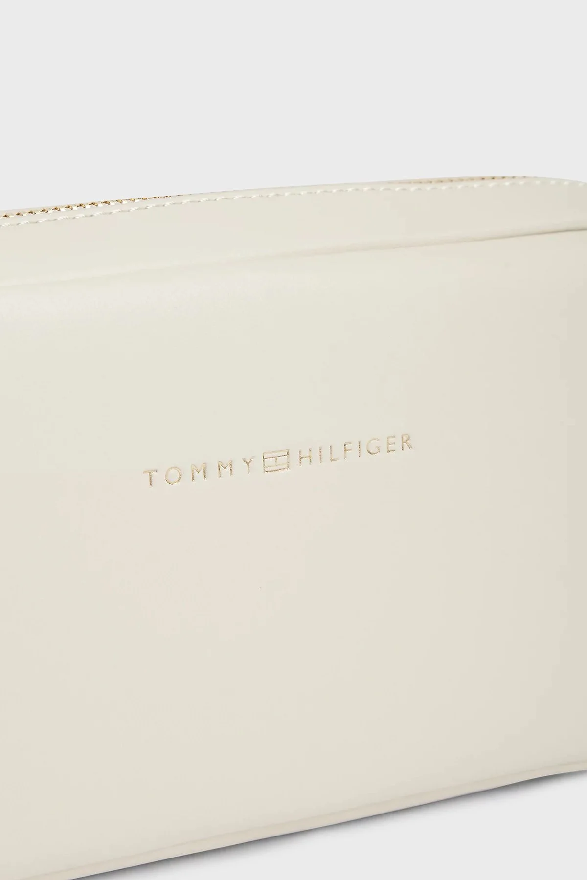 Tommy Hilfiger Logolu Ayarlanabilir Askılı Kadın Çanta AW0AW18370 AEO BEJ - 5