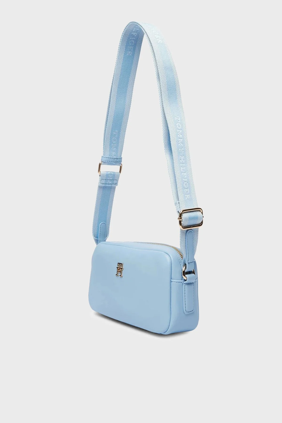 Tommy Hilfiger Logolu Ayarlanabilir Askılı Kadın Çanta AW0AW18370 C1Y MAVİ - 6