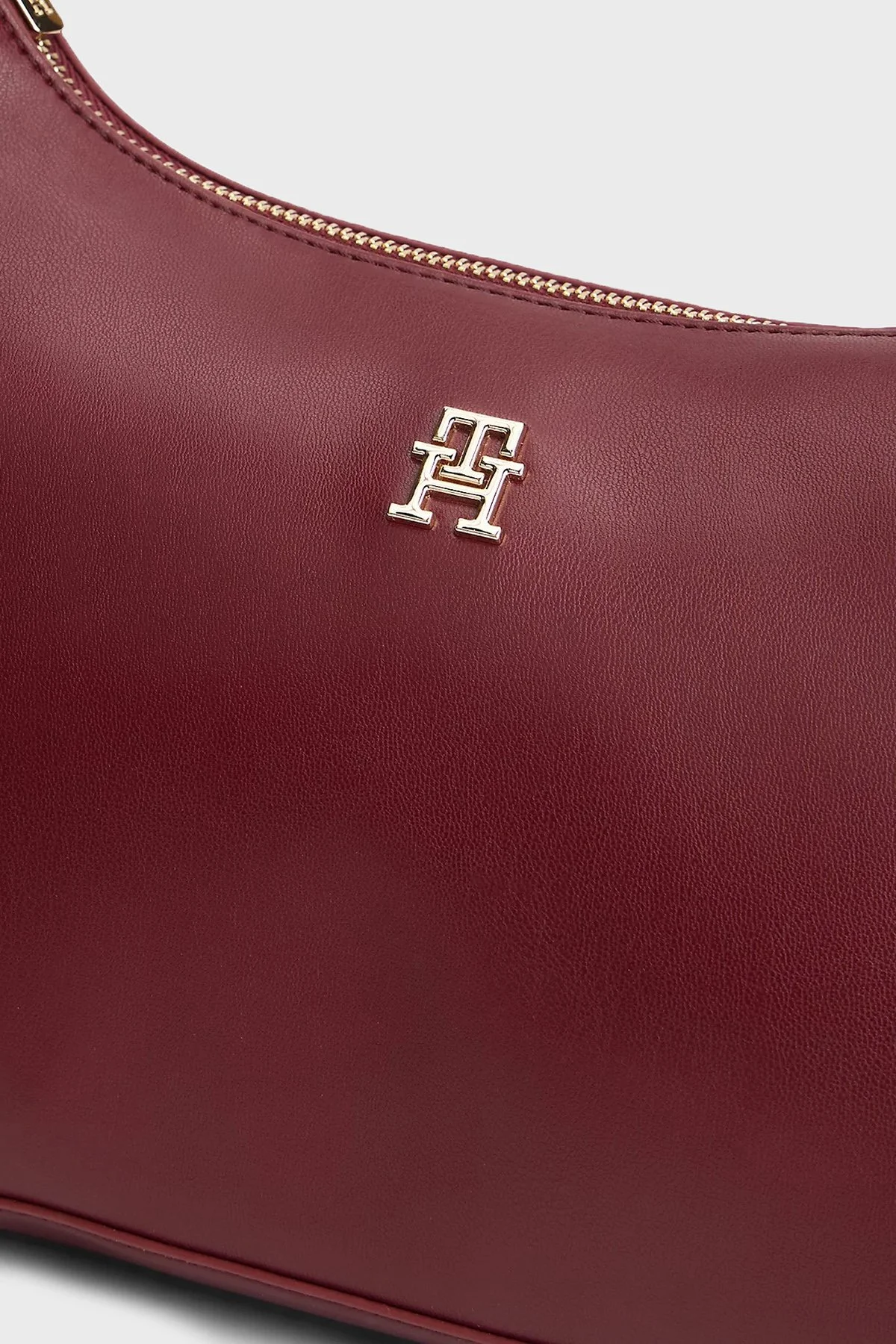Tommy Hilfiger Logolu Ayarlanabilir Askılı Kadın Çanta AW0AW18373 GNE KAHVE - 4