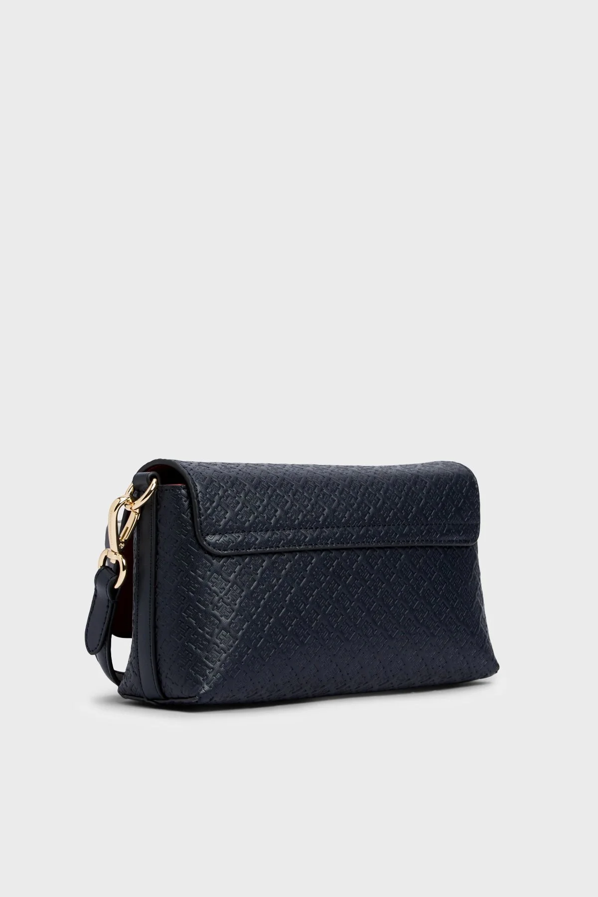 Tommy Hilfiger Logolu Ayarlanabilir Askılı Kadın Çanta AW0AW18997 DW6 Lacivert - 4