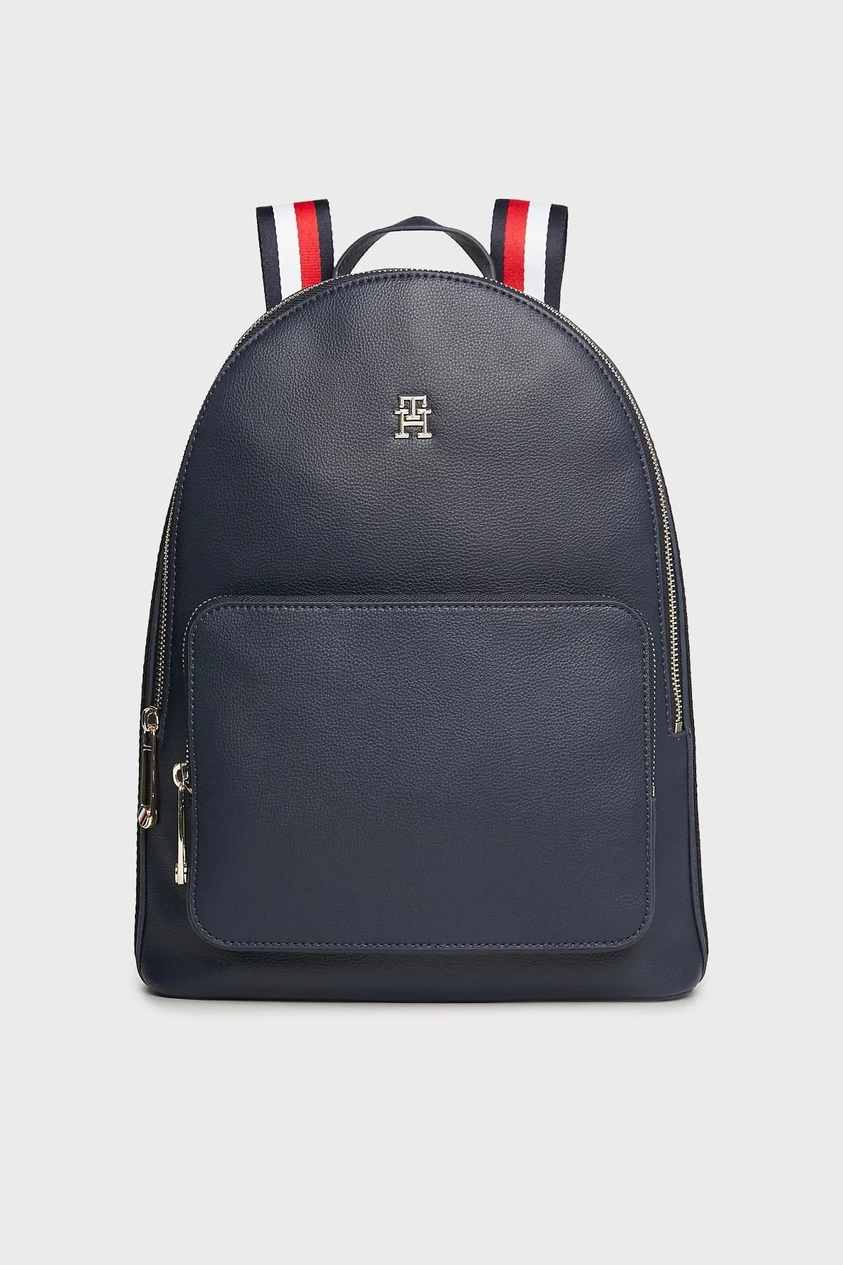 Tommy Hilfiger Logolu Ayarlanabilir Askılı Sırt sı Bayan Çanta AW0AW15710 DW6 LACİVERT - 1