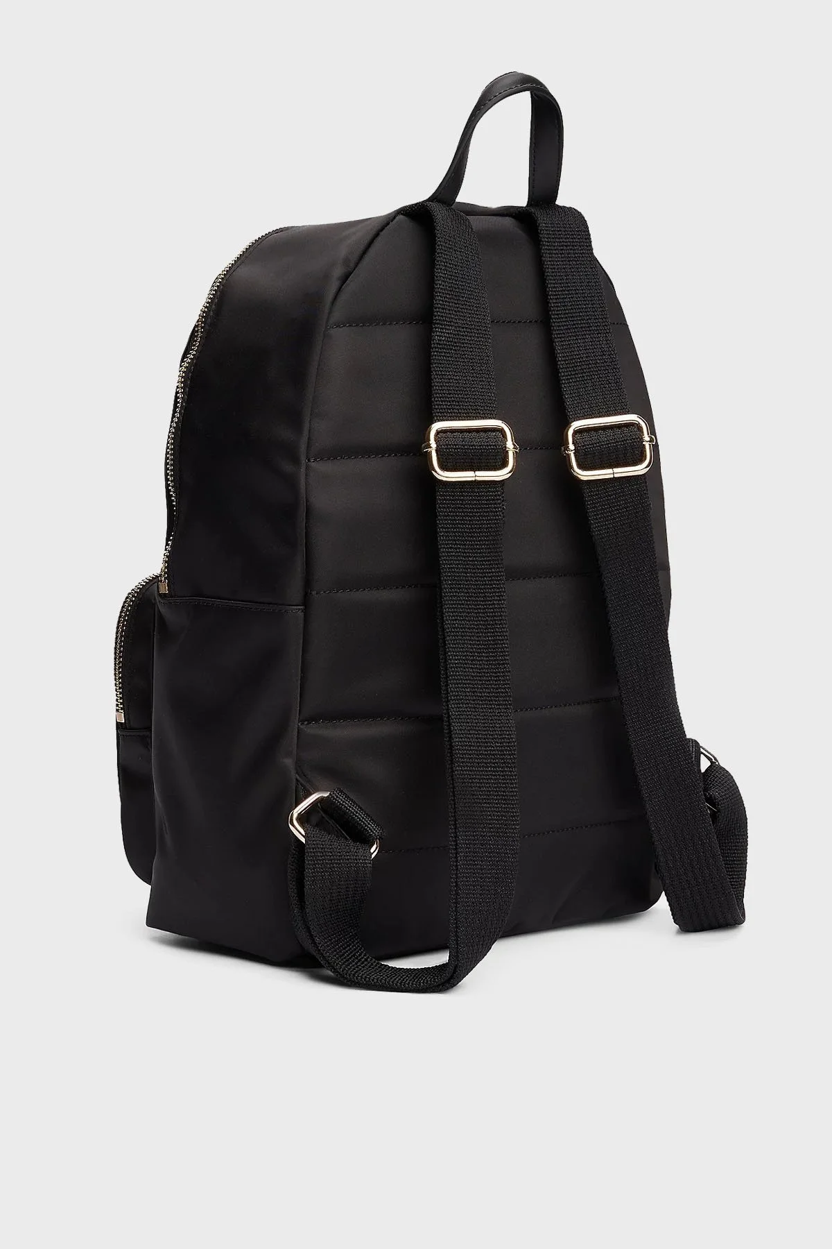 Tommy Hilfiger Logolu Ayarlanabilir Çift Askılı Bayan Sırt Çantası AW0AW15641 BDS SİYAH - 8