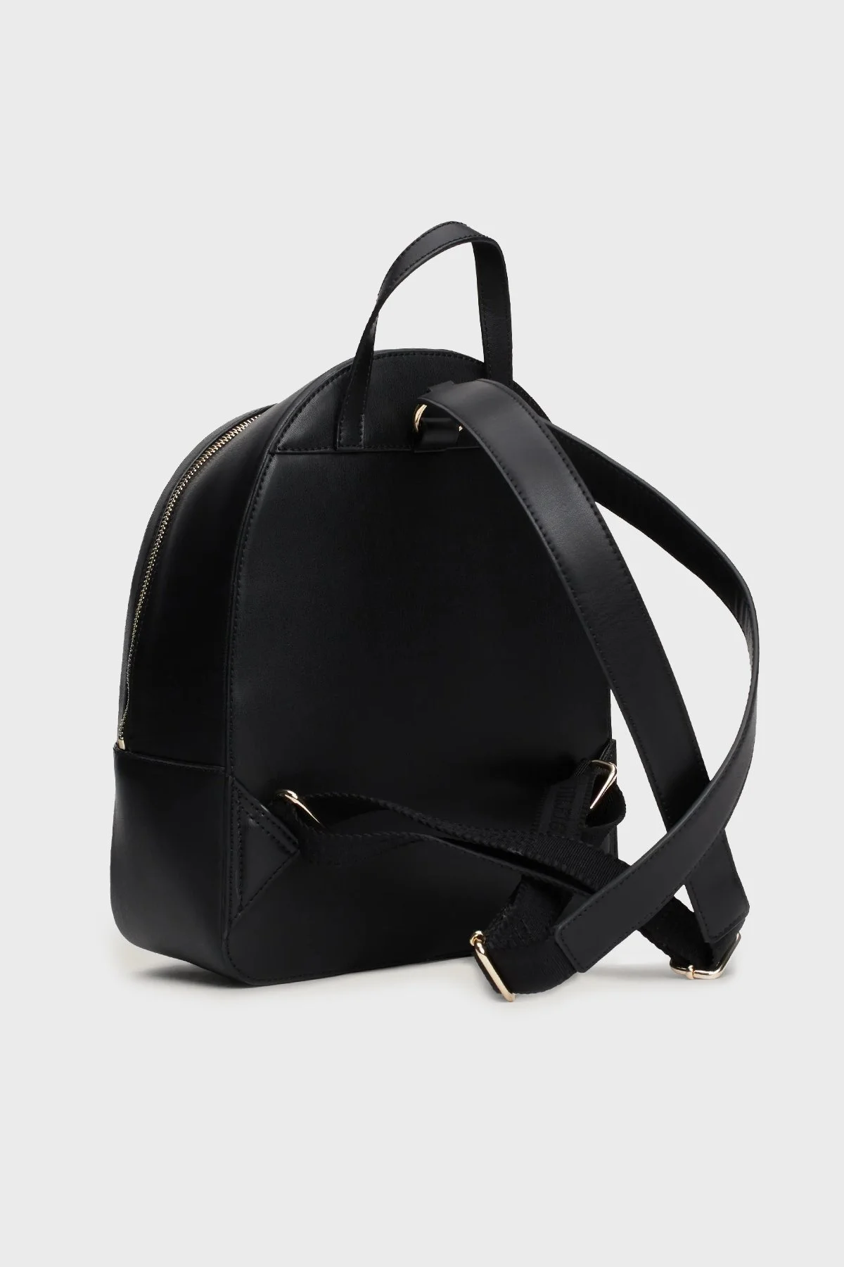 Tommy Hilfiger Logolu Ayarlanabilir Çift Askılı Bayan Sırt Çantası AW0AW16440 BDS SİYAH - 3