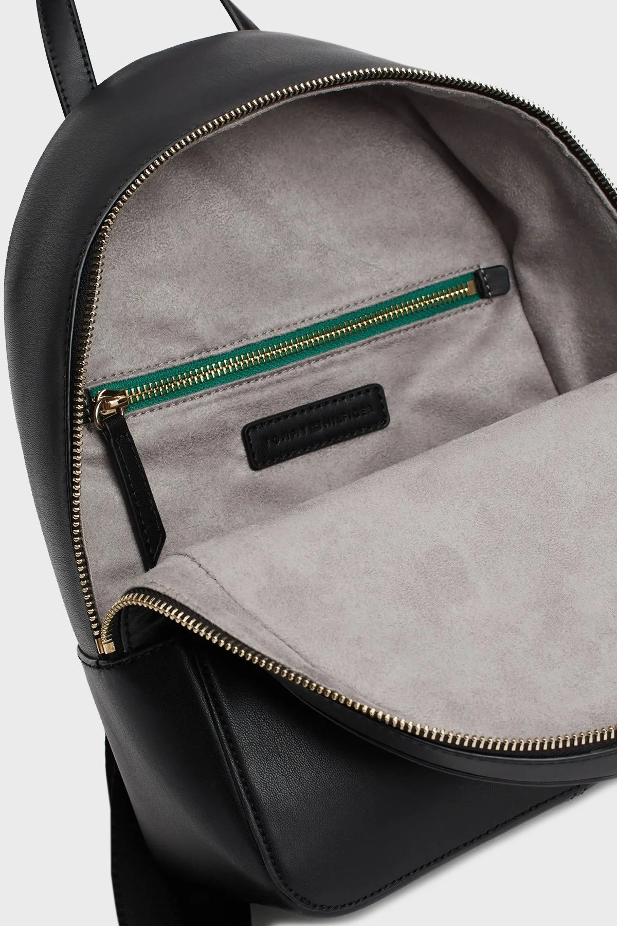 Tommy Hilfiger Logolu Ayarlanabilir Çift Askılı Bayan Sırt Çantası AW0AW16440 BDS SİYAH - 4