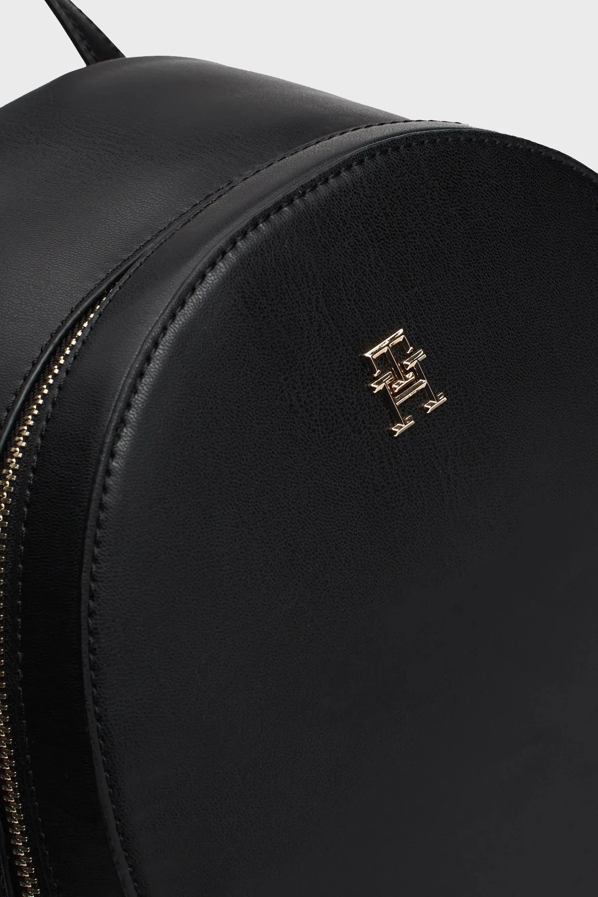 Tommy Hilfiger Logolu Ayarlanabilir Çift Askılı Bayan Sırt Çantası AW0AW16440 BDS SİYAH - 5