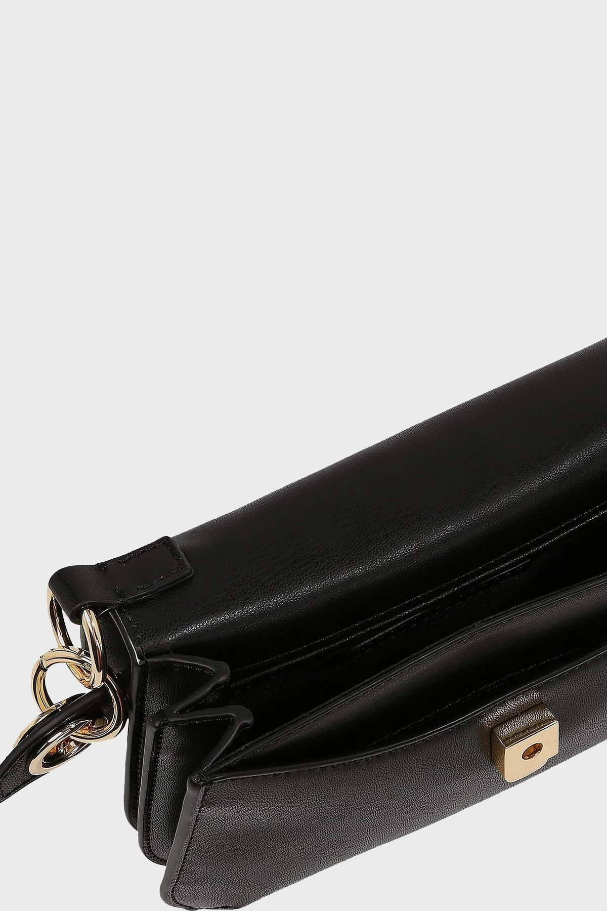 Tommy Hilfiger Logolu Ayarlanabilir Çıkarılabilir Omuz Askılı Bayan Çanta AW0AW17022 BDS SİYAH - 7