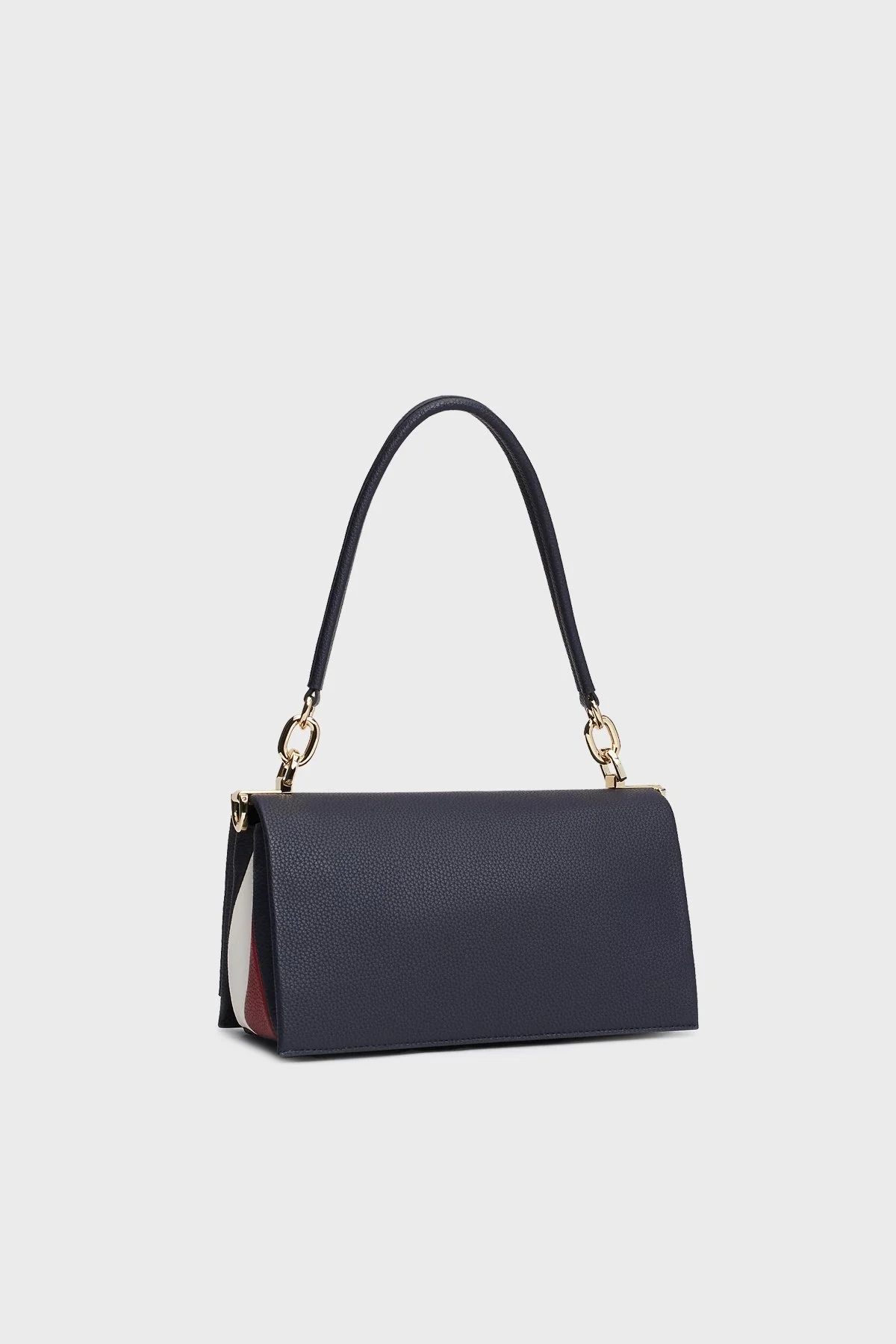 Tommy Hilfiger Logolu Ayarlanabilir Çıkarılabilir Omuz Askılı Bayan Çanta AW0AW17026 DW6 LACİVERT - 10