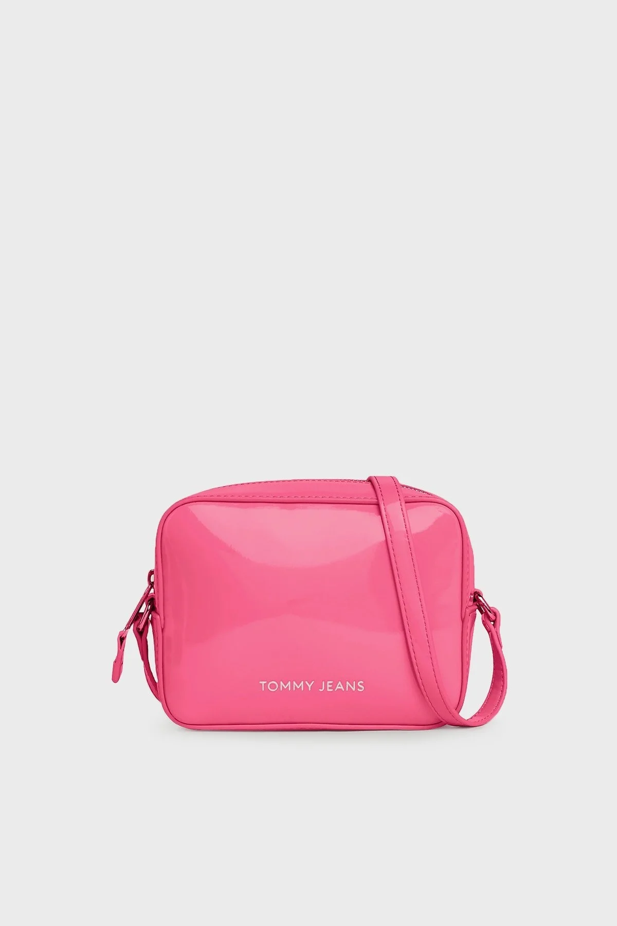 Tommy Hilfiger Logolu Ayarlanabilir Omuz Askılı Bayan Çanta AW0AW15826 THW PEMBE - 1