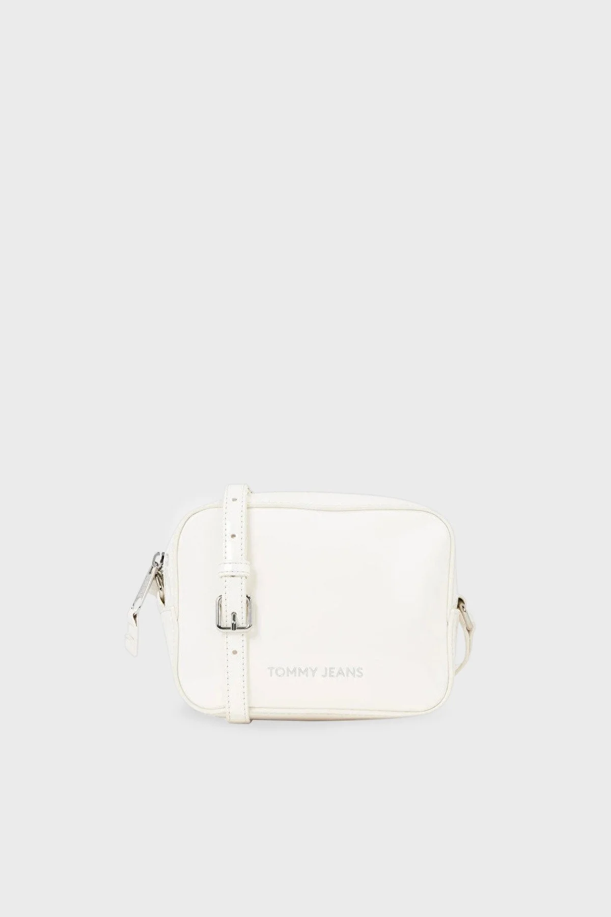 Tommy Hilfiger Logolu Ayarlanabilir Omuz Askılı Bayan Çanta AW0AW15826 YBH BEYAZ - 1