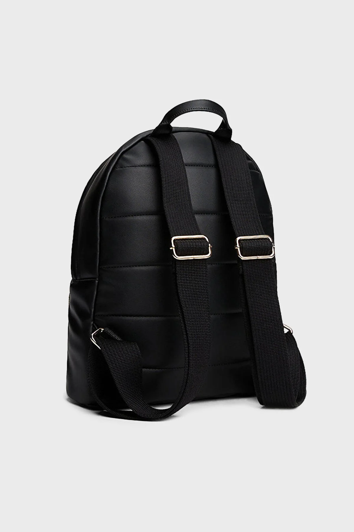 Tommy Hilfiger Logolu Ayarlanabilir Omuz Askılı Bayan Sırt Çantası AW0AW17652 BDS SİYAH - 3