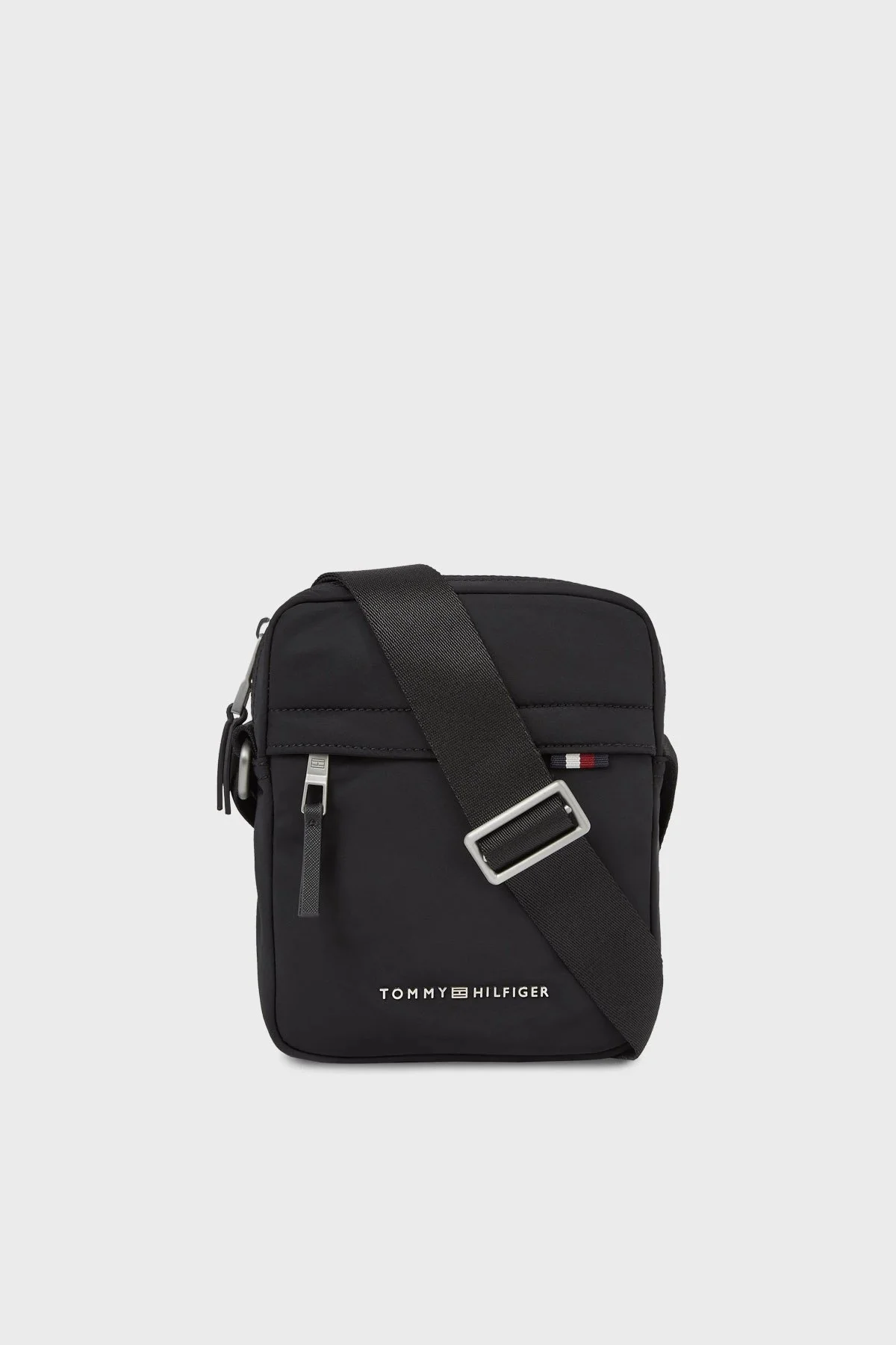 Tommy Hilfiger Logolu Ayarlanabilir Omuz Askılı Erkek Çanta AM0AM12217 BDS SİYAH - 1