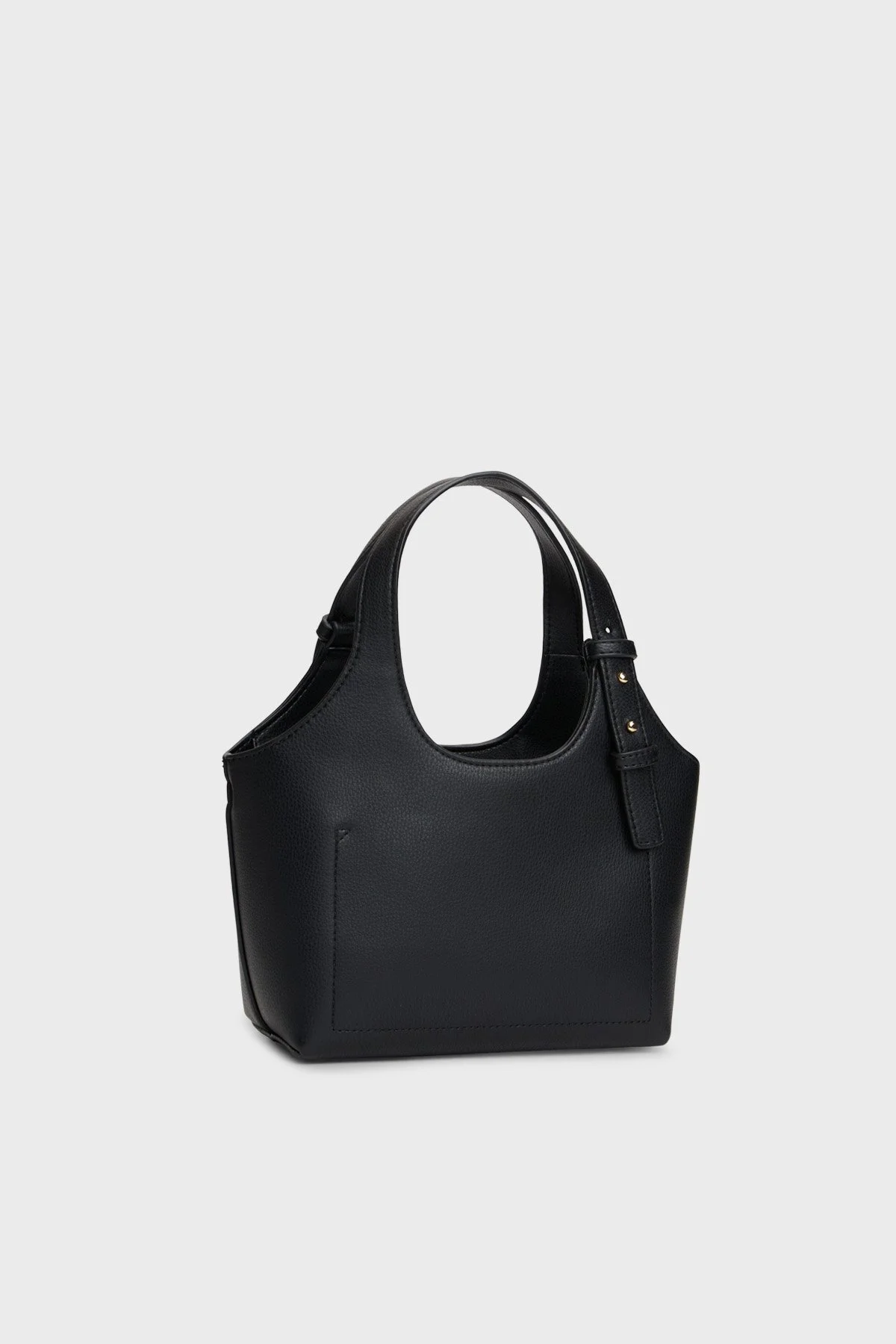 Tommy Hilfiger Logolu Ayarlanabilir ve Çıkarılabilir Askılı Bayan Çanta AW0AW18281 BDS SİYAH - 3