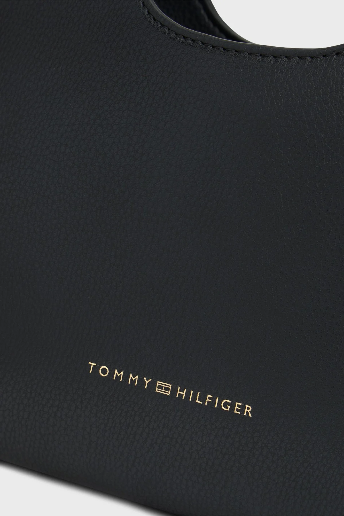 Tommy Hilfiger Logolu Ayarlanabilir ve Çıkarılabilir Askılı Bayan Çanta AW0AW18281 BDS SİYAH - 5