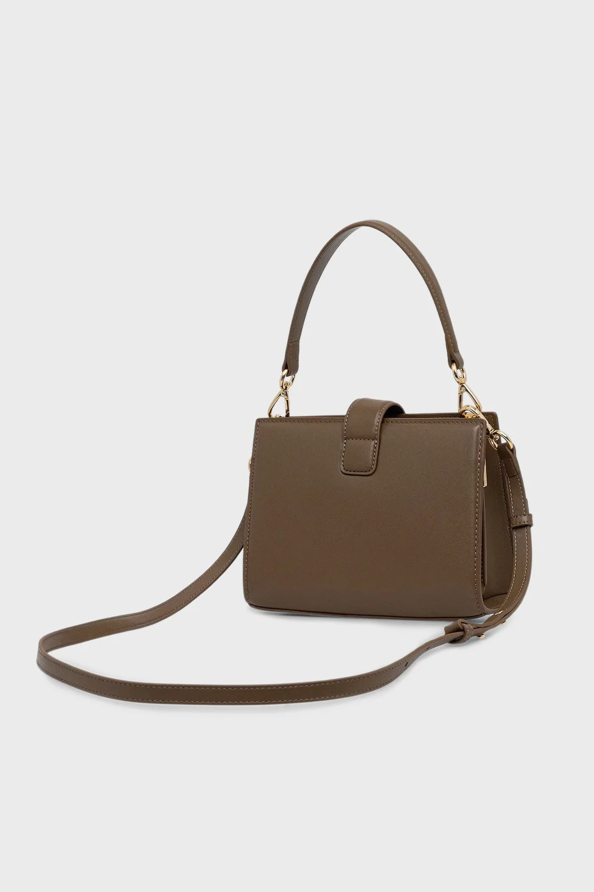 Tommy Hilfiger Logolu Ayarlanabilir ve Çıkarılabilir Askılı Kadın Çanta AW0AW18286 R07 VİZON - 3