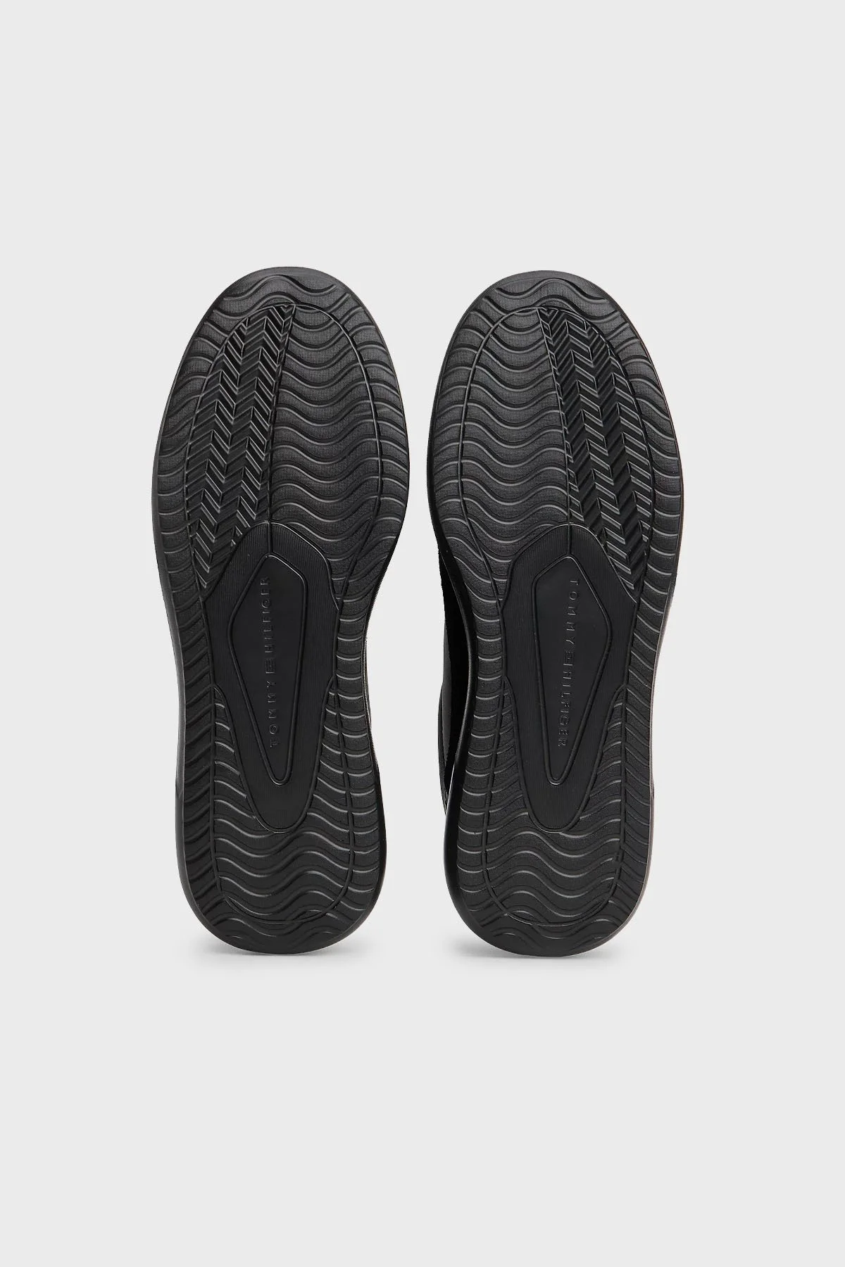 Tommy Hilfiger Logolu Bağcıklı Sneaker Erkek Ayakkabı FM0FM05636 BDS SİYAH - 7