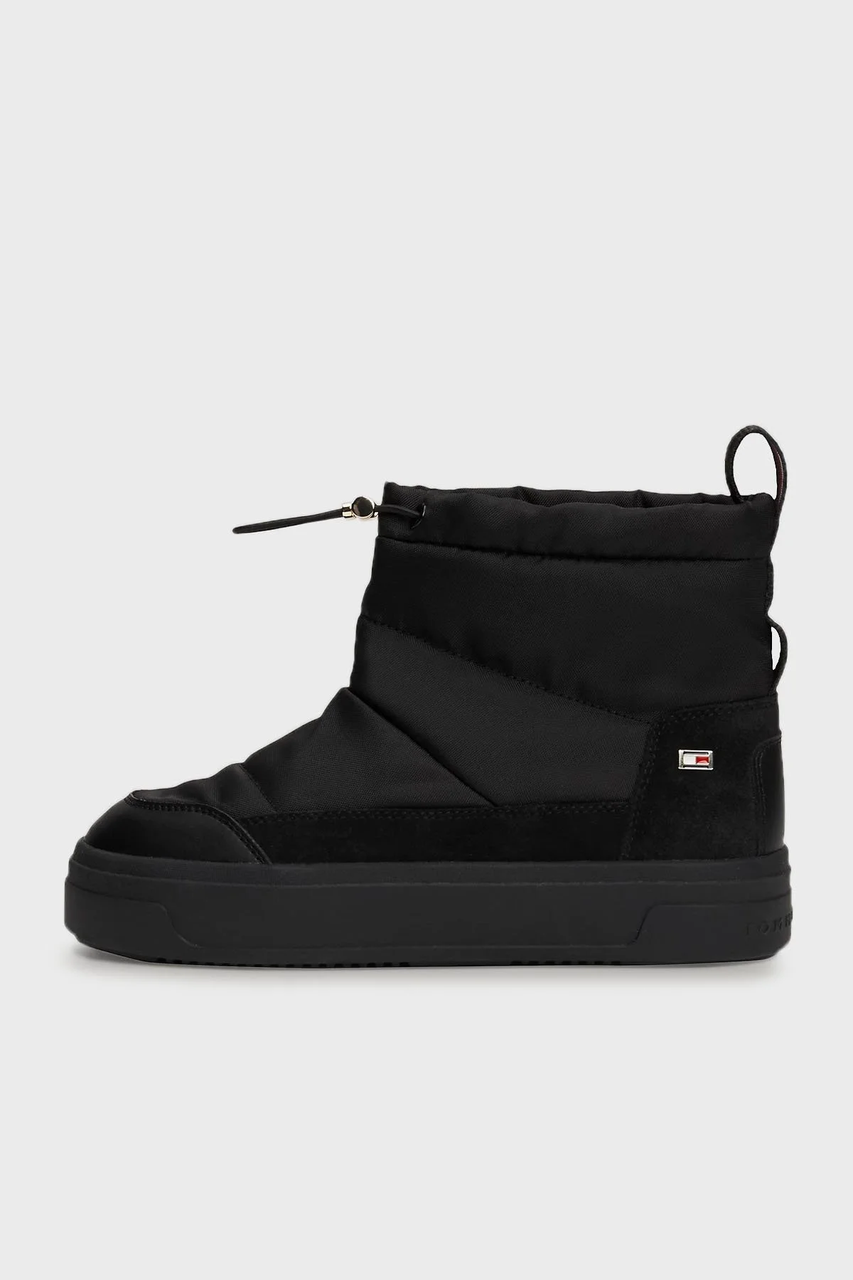 Tommy Hilfiger Logolu Bayan Bot FW0FW08334 BDS SİYAH - 2