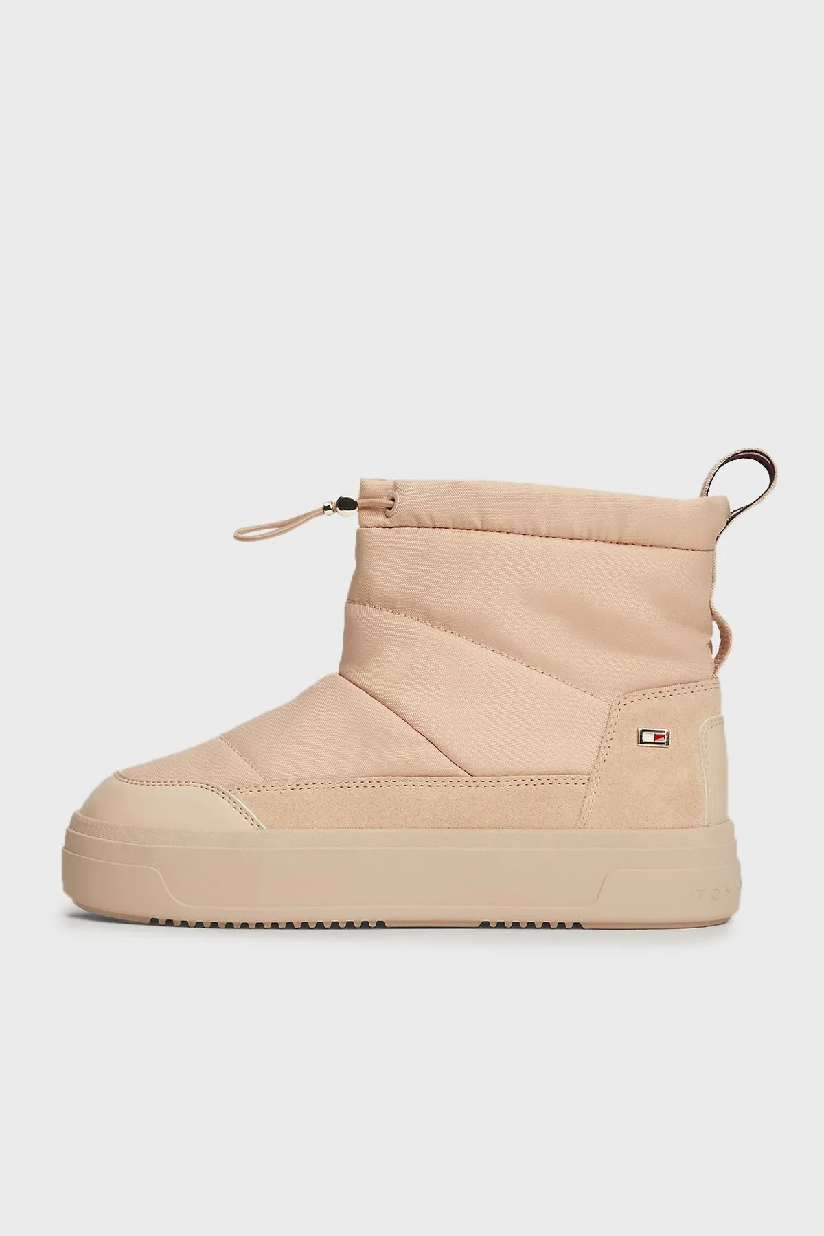 Tommy Hilfiger Logolu Bayan Bot FW0FW08334 TRY PEMBE - 8