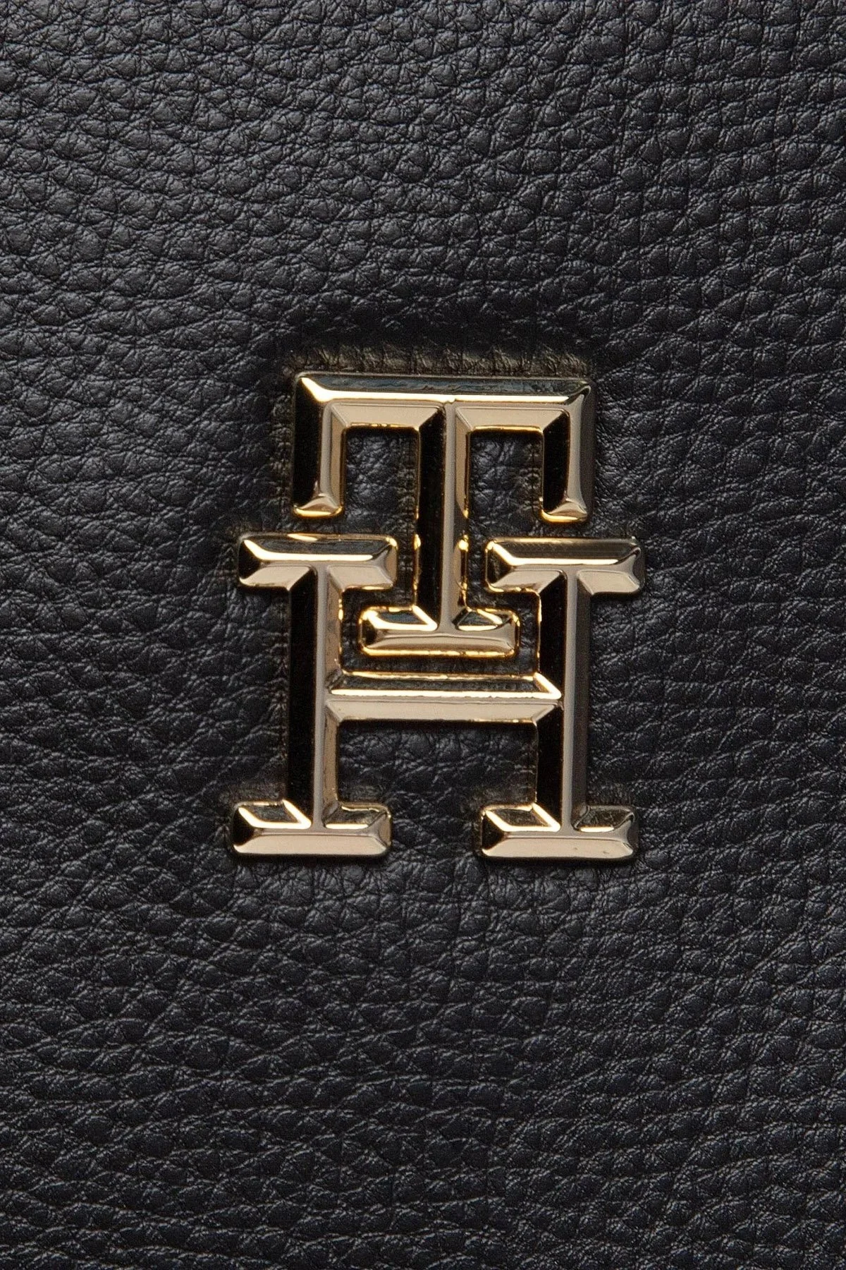 Tommy Hilfiger Logolu Bayan Çanta AW0AW14218 BDS SİYAH - 2