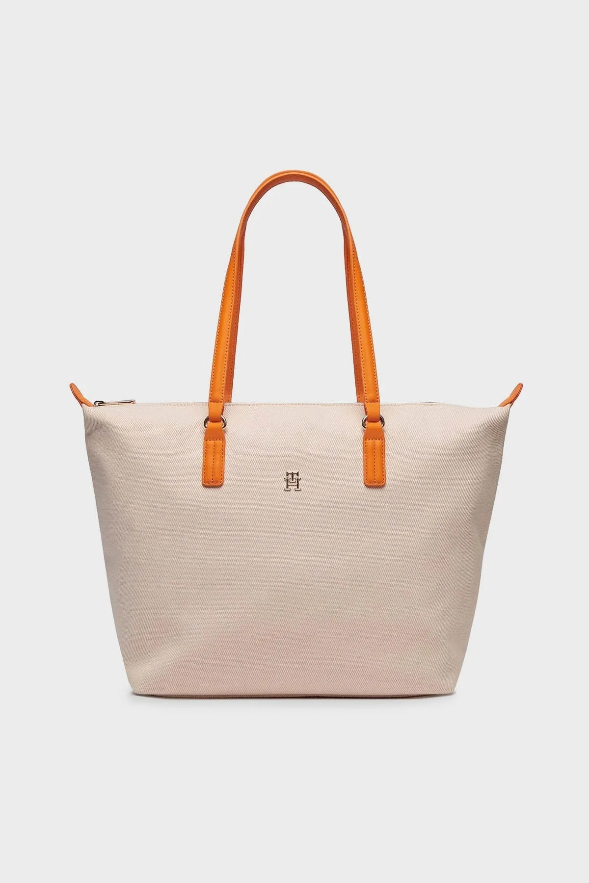 Tommy Hilfiger Logolu Bayan Çanta AW0AW15983 0F4 BEJ - 1