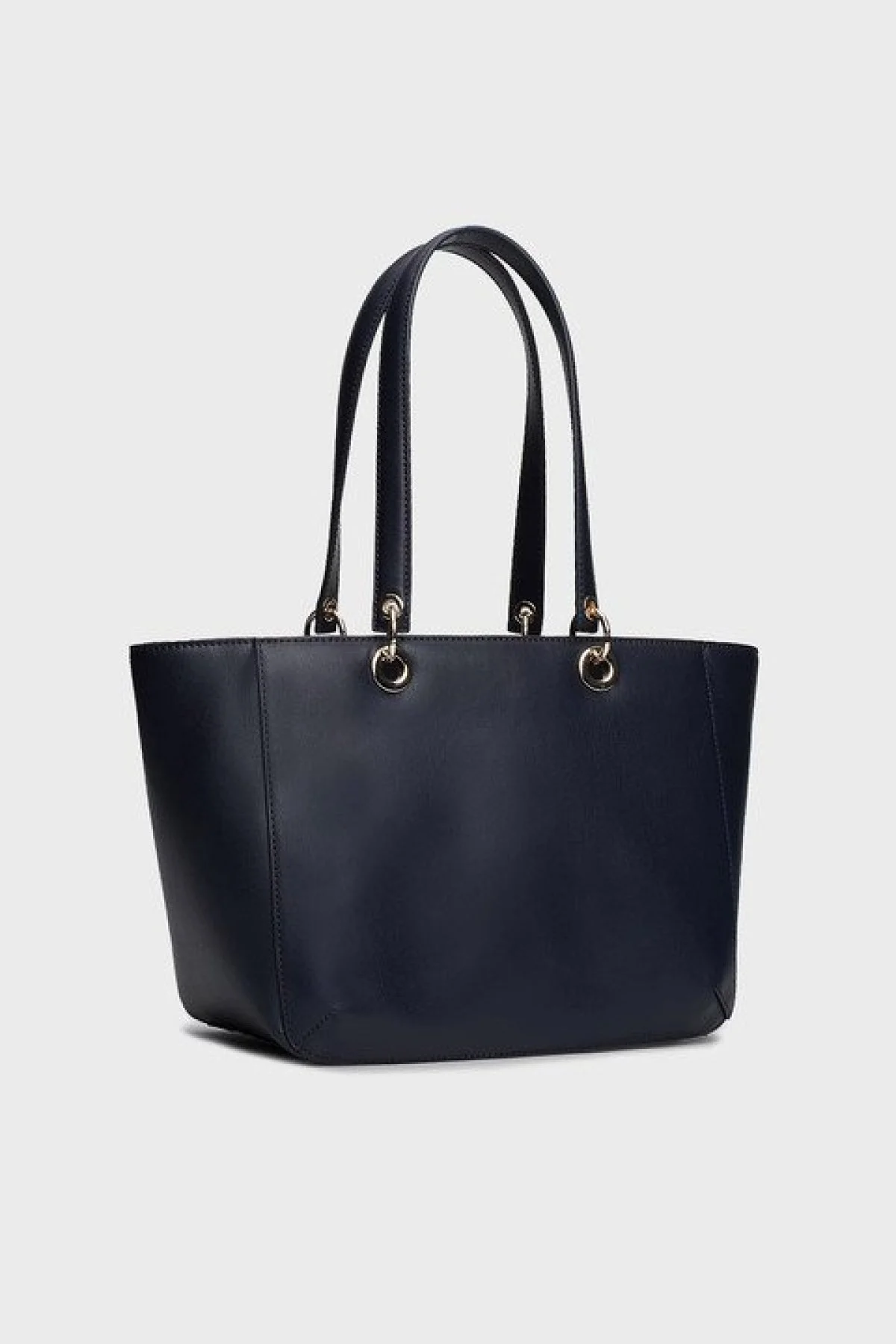 Tommy Hilfiger Logolu Bayan Çanta AW0AW17112 DW6 LACİVERT - 2