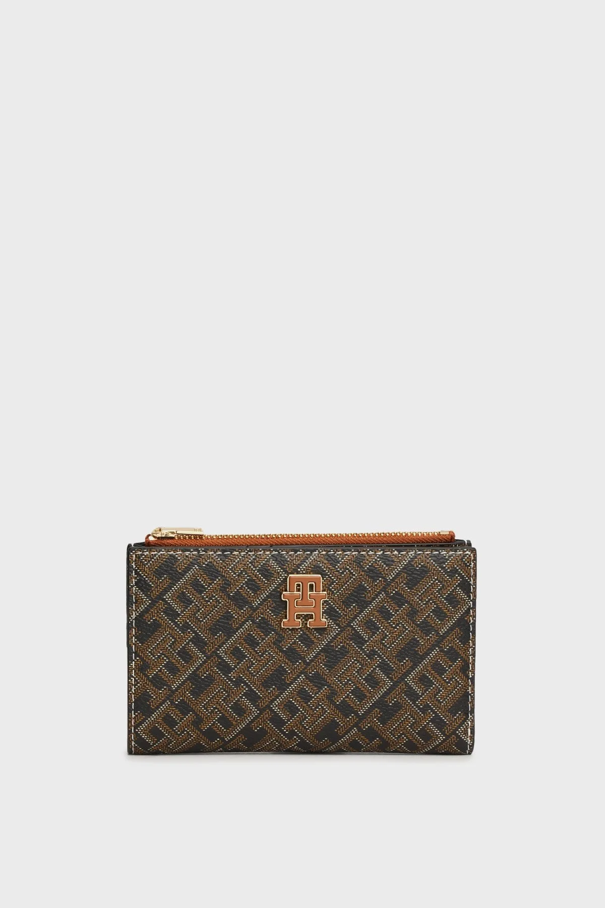 Tommy Hilfiger Logolu Bayan Cüzdan AW0AW16589 0GJ SİYAH - 5