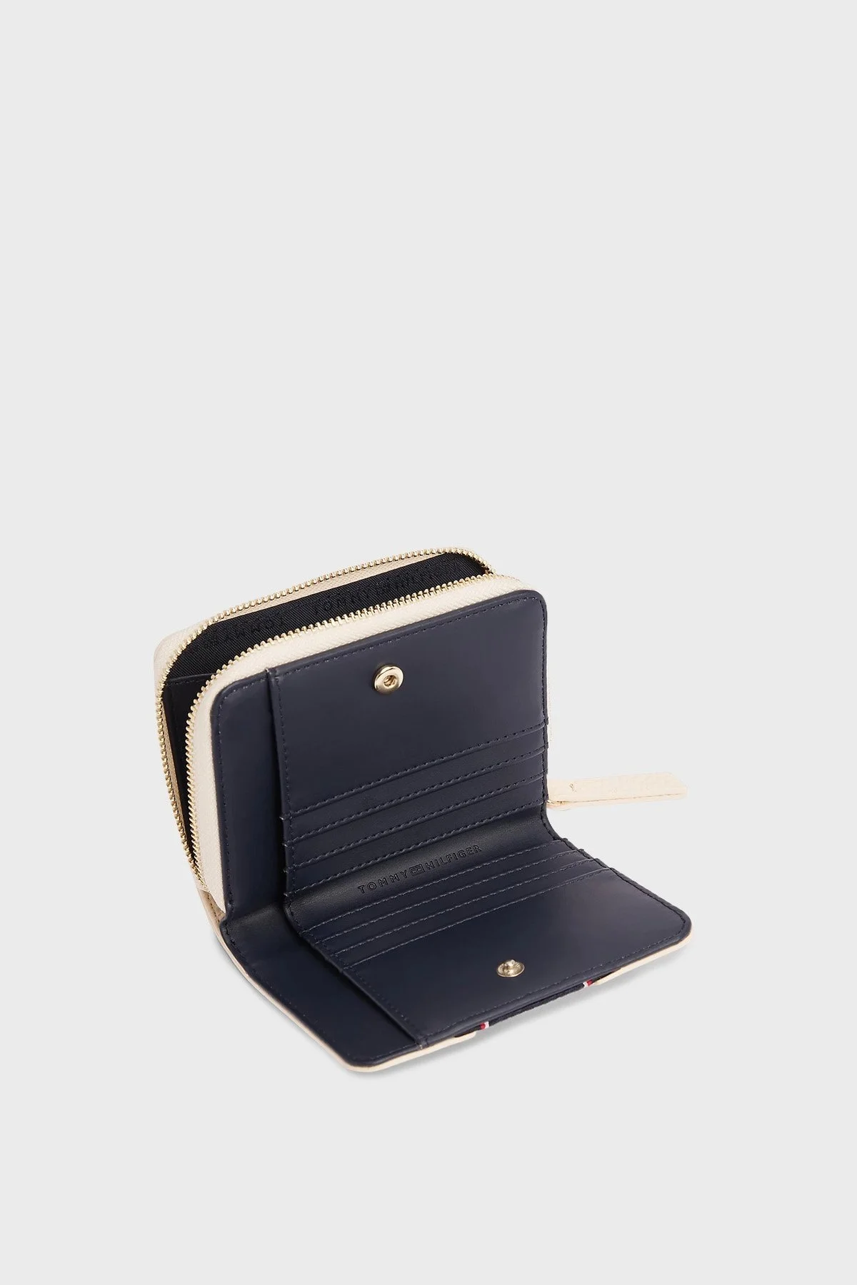 Tommy Hilfiger Logolu Bayan Cüzdan AW0AW16924 AA8 BEJ - 4