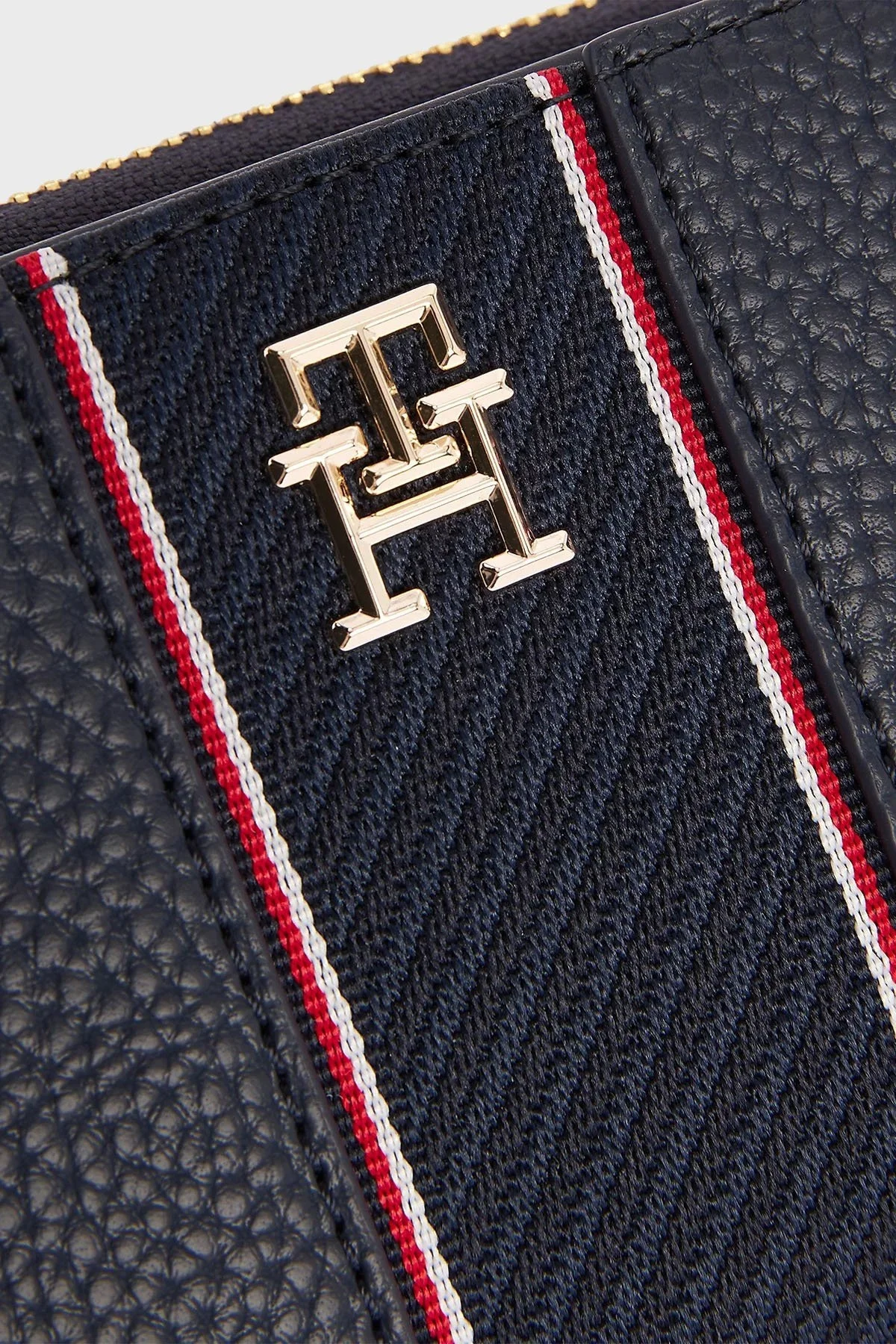 Tommy Hilfiger Logolu Bayan Cüzdan AW0AW16924 DW6 LACİVERT - 4